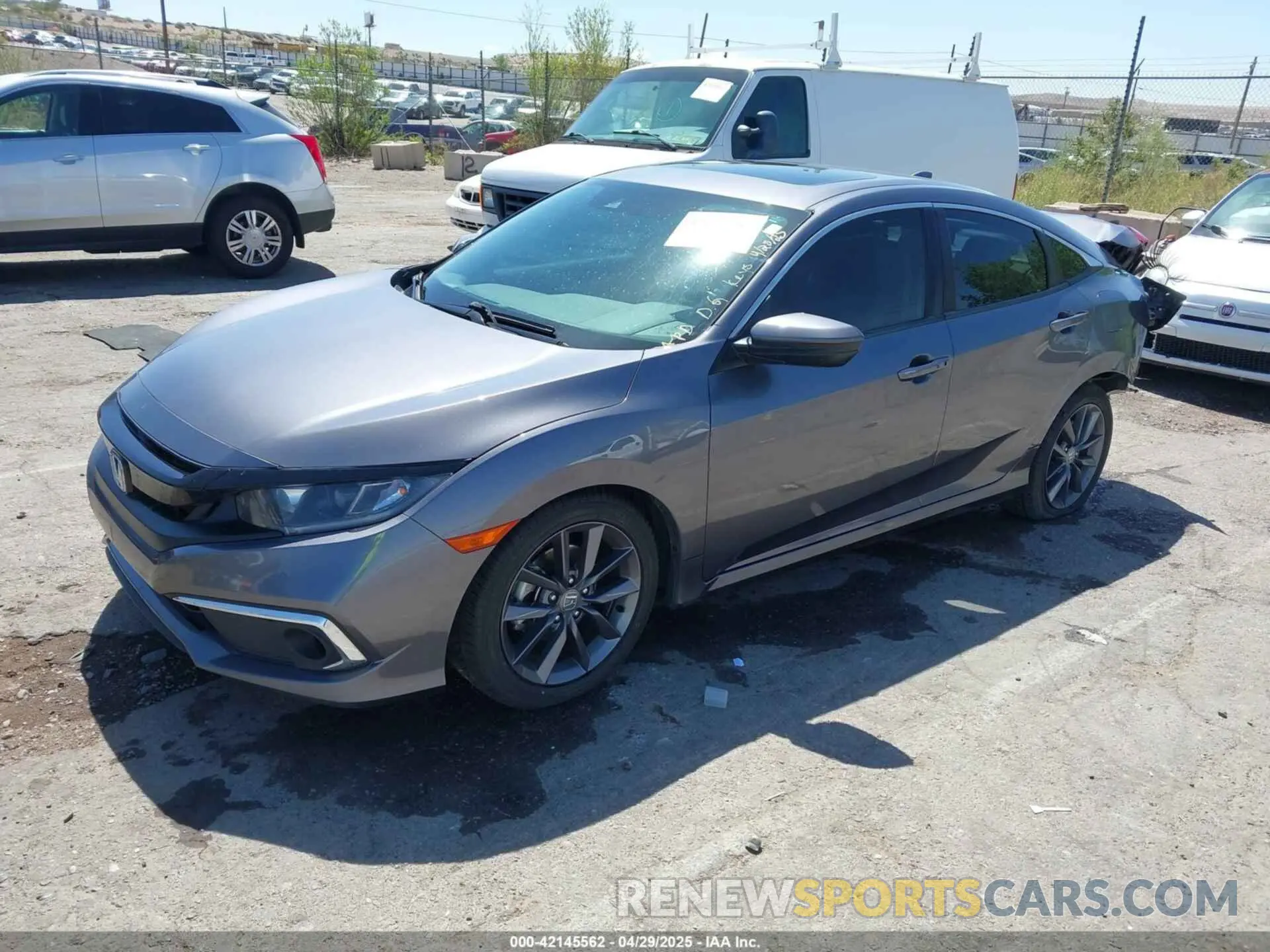 2 Photograph of a damaged car 19XFC1F34LE002404 HONDA CIVIC 2020