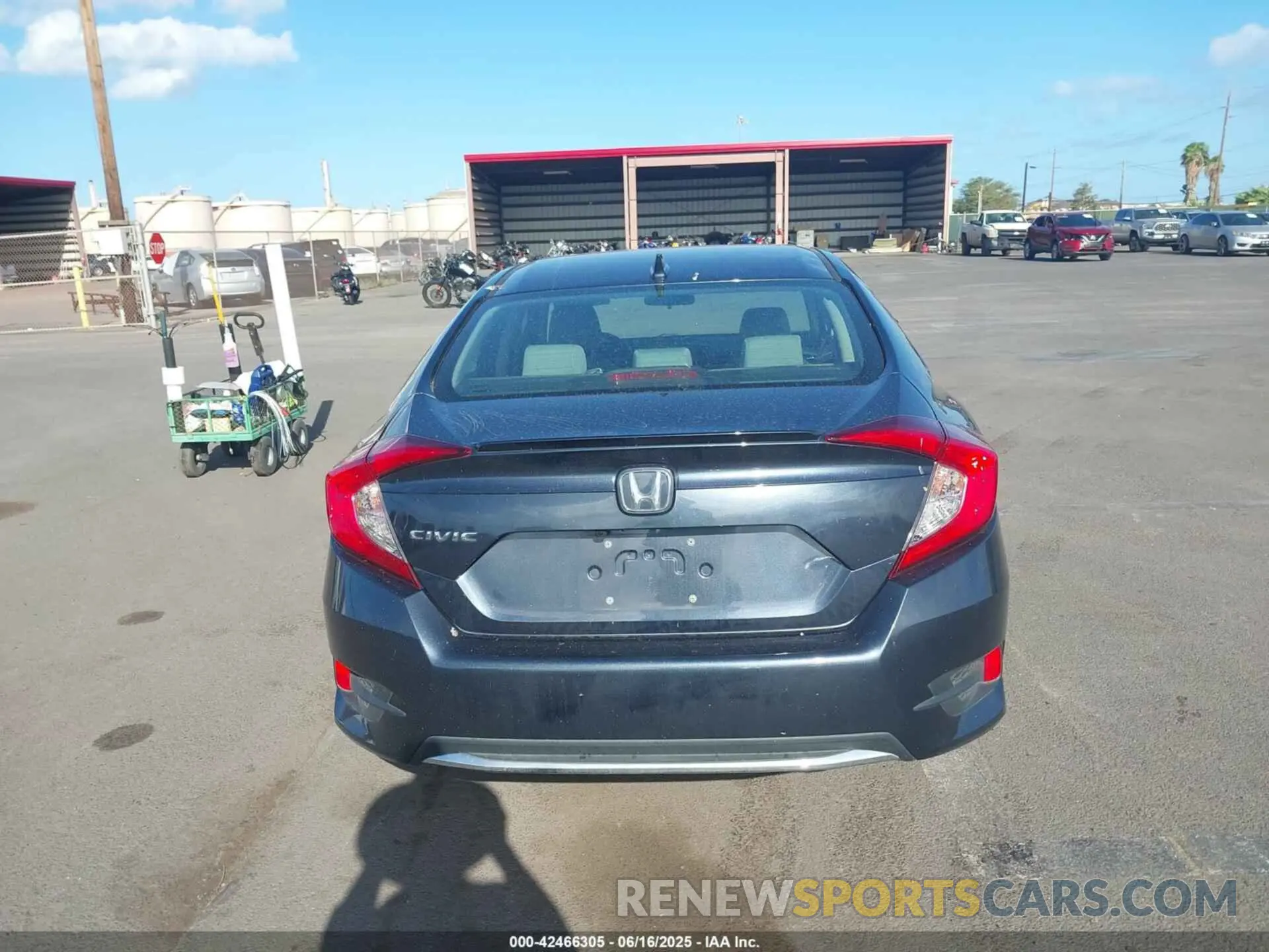 16 Photograph of a damaged car 19XFC1F34LE008249 HONDA CIVIC 2020