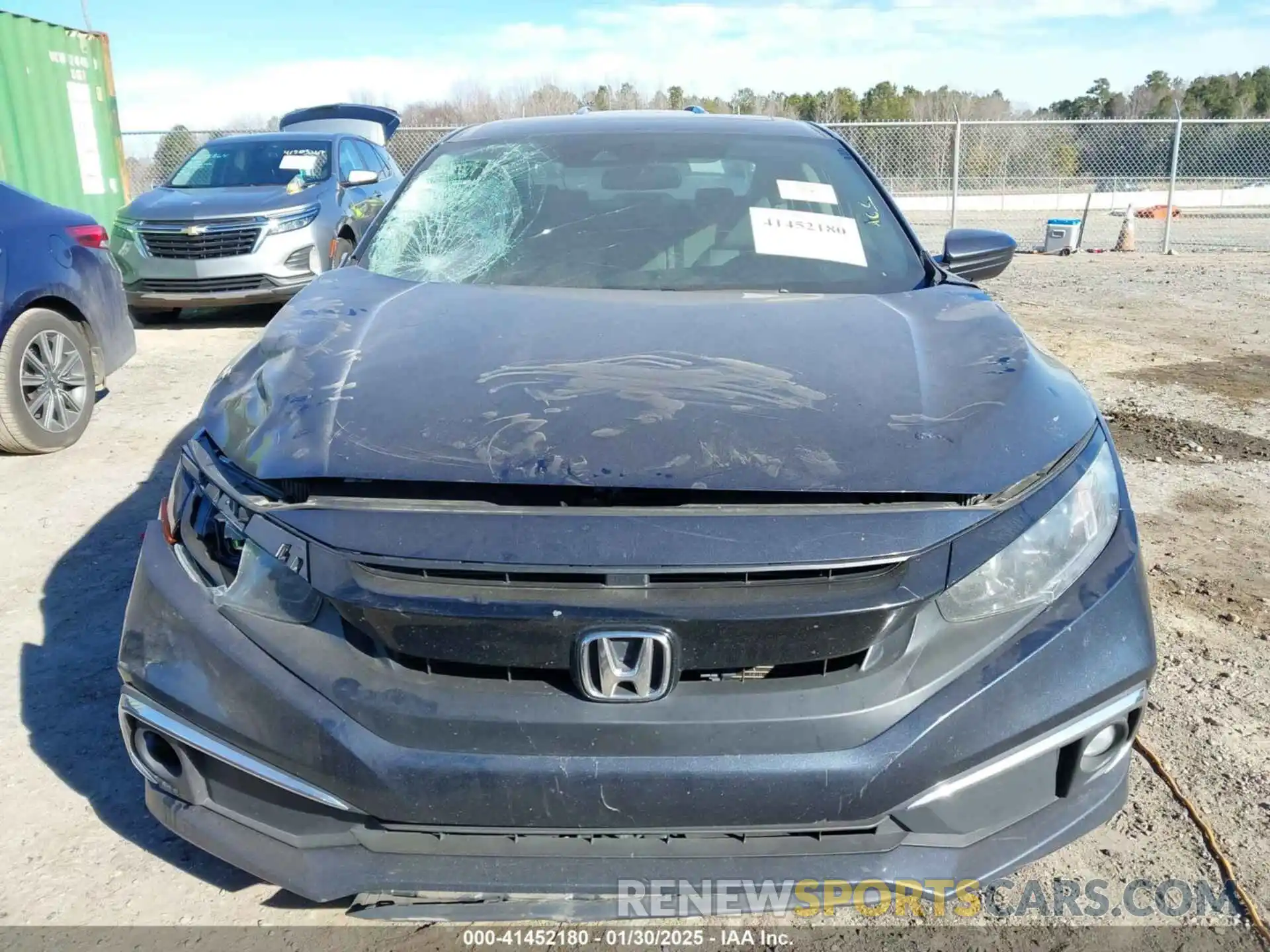 11 Photograph of a damaged car 19XFC1F34LE013452 HONDA CIVIC 2020