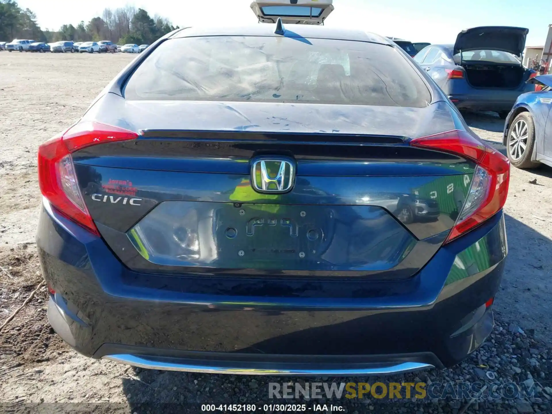 15 Photograph of a damaged car 19XFC1F34LE013452 HONDA CIVIC 2020