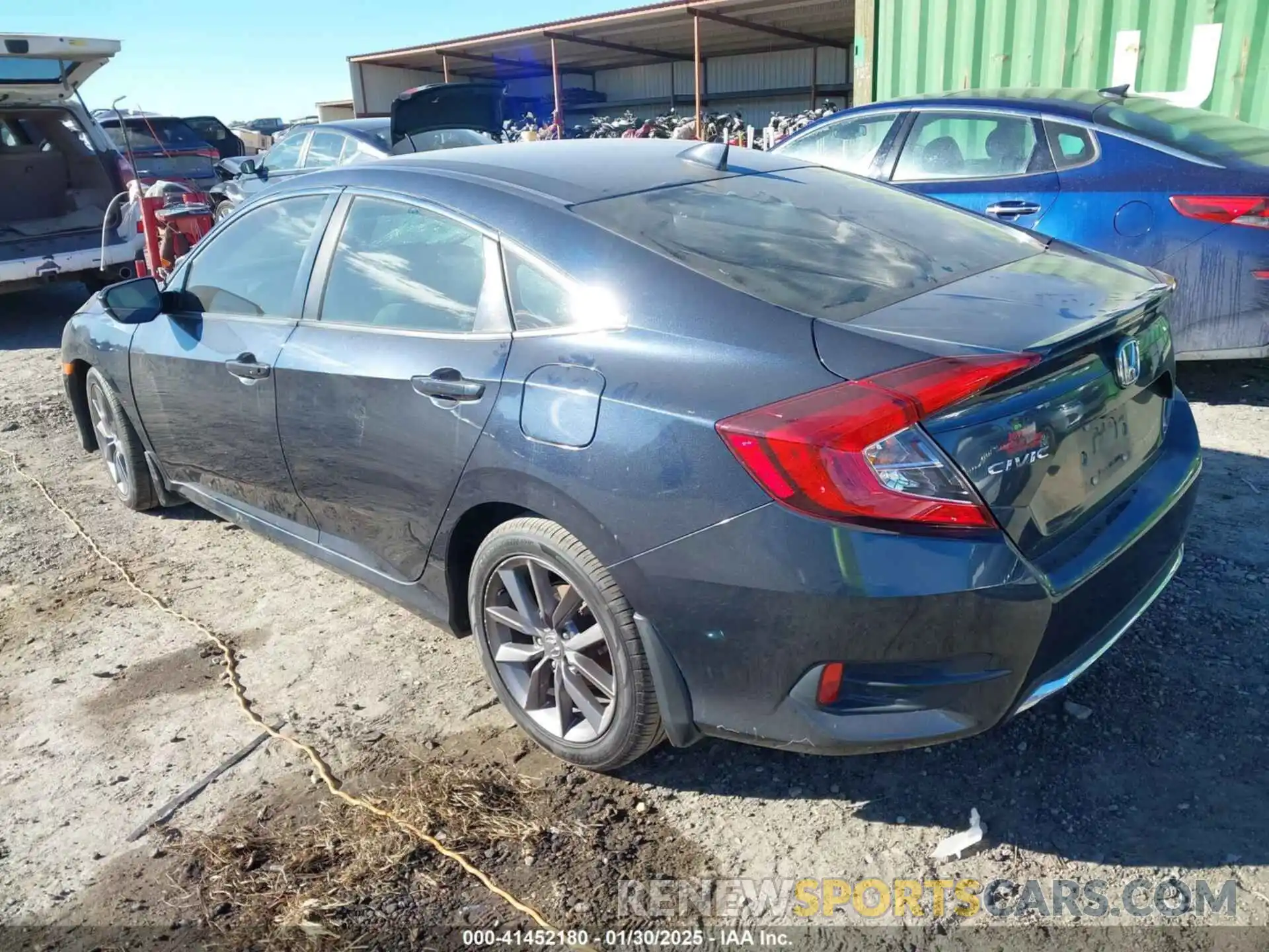 3 Photograph of a damaged car 19XFC1F34LE013452 HONDA CIVIC 2020