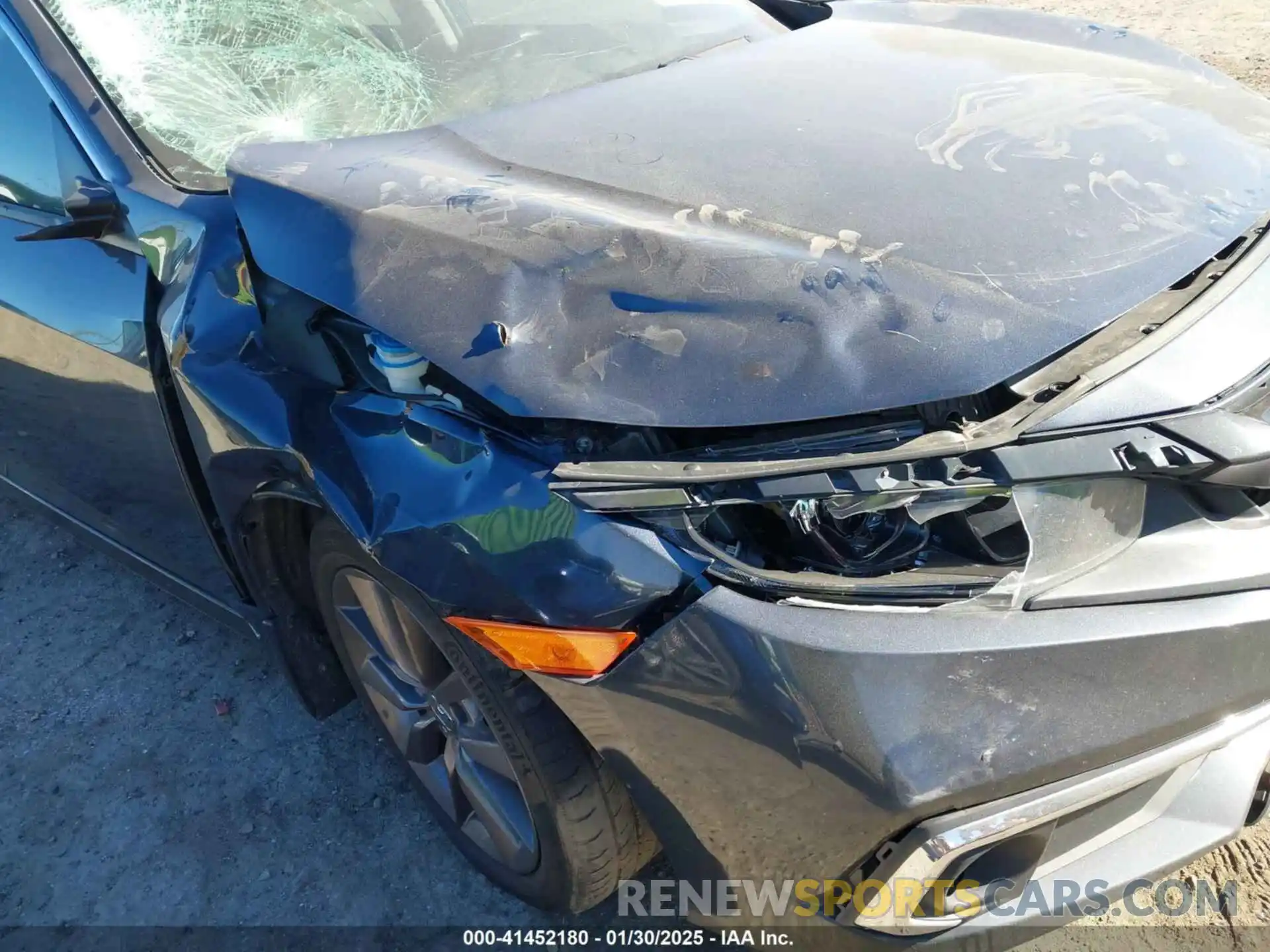 6 Photograph of a damaged car 19XFC1F34LE013452 HONDA CIVIC 2020