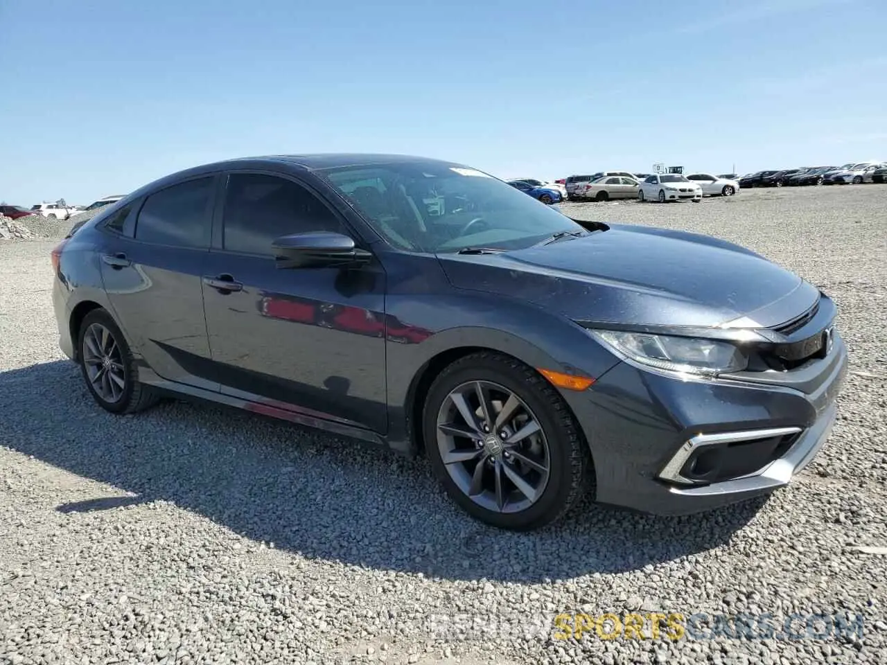 4 Photograph of a damaged car 19XFC1F34LE019087 HONDA CIVIC 2020