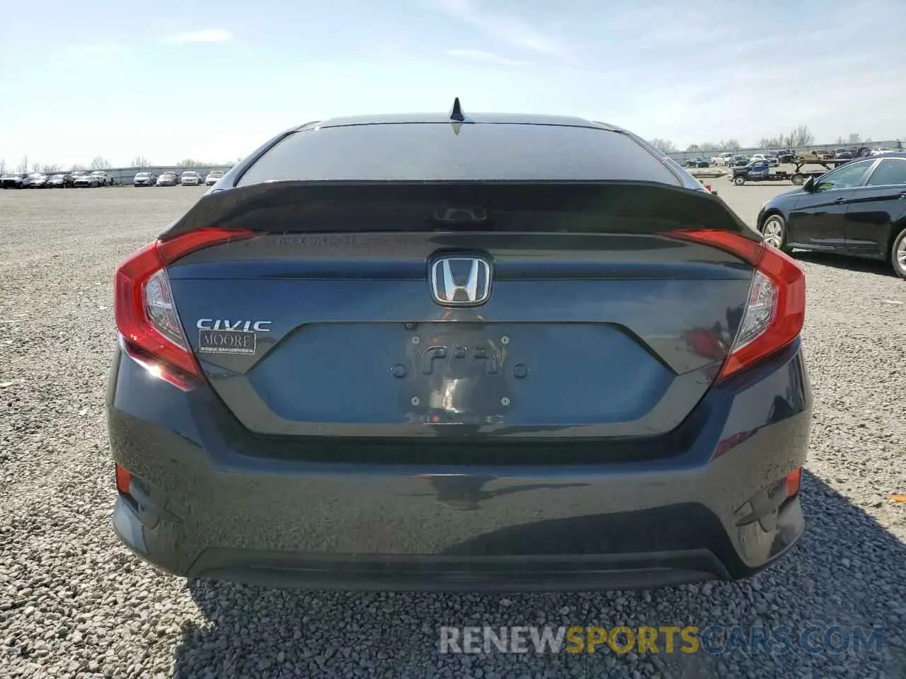 6 Photograph of a damaged car 19XFC1F34LE019087 HONDA CIVIC 2020