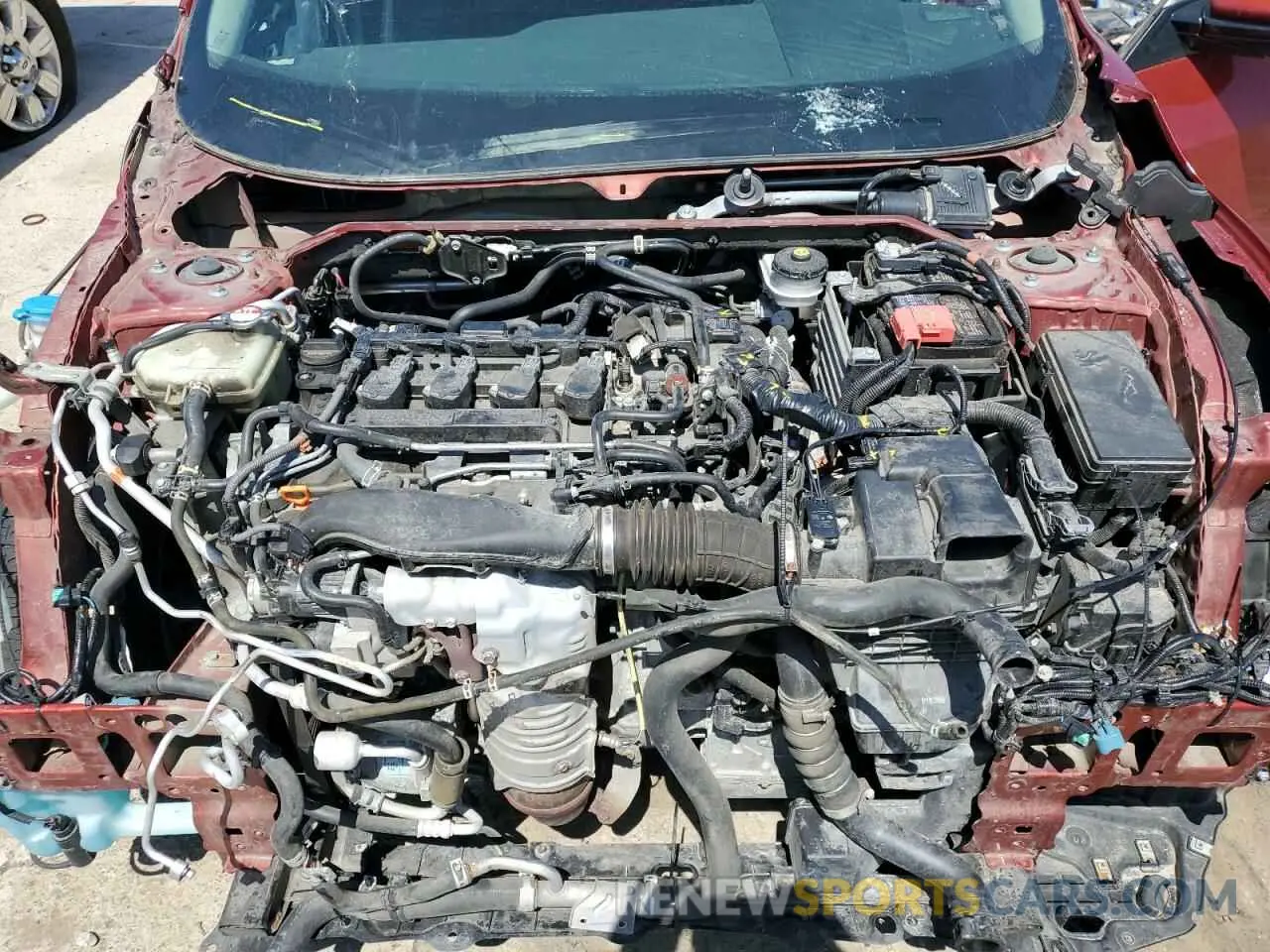 11 Photograph of a damaged car 19XFC1F34LE022331 HONDA CIVIC 2020