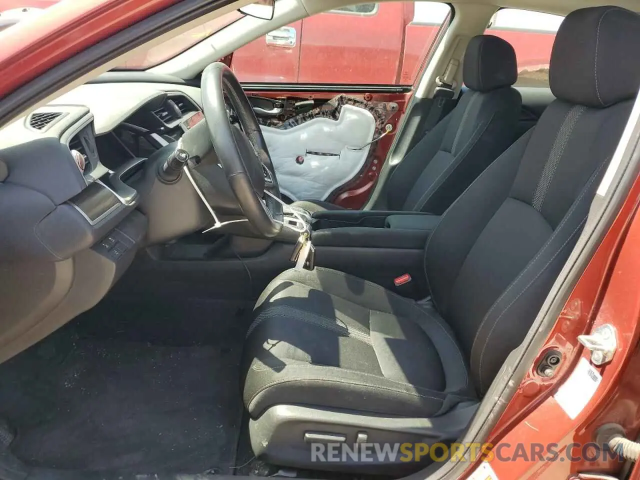 7 Photograph of a damaged car 19XFC1F34LE022331 HONDA CIVIC 2020