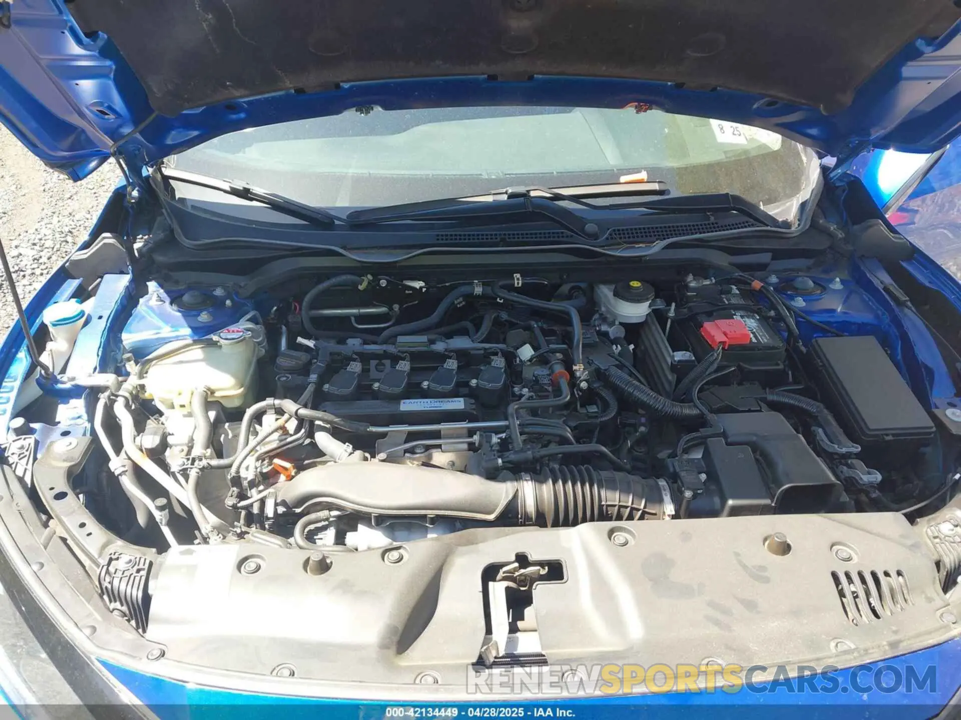 10 Photograph of a damaged car 19XFC1F34LE205535 HONDA CIVIC 2020