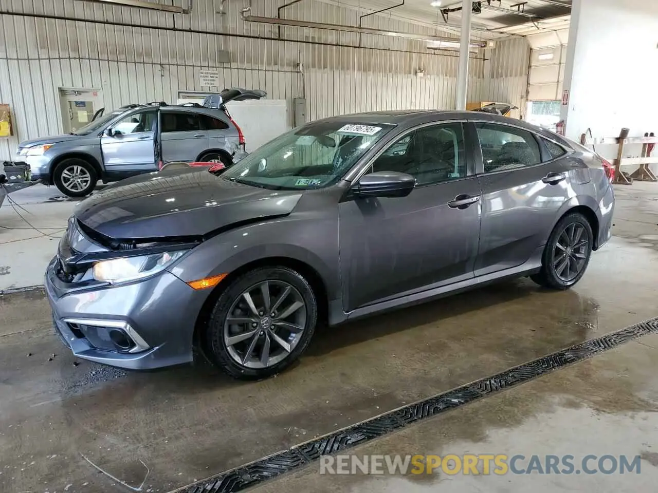 1 Photograph of a damaged car 19XFC1F34LE210363 HONDA CIVIC 2020