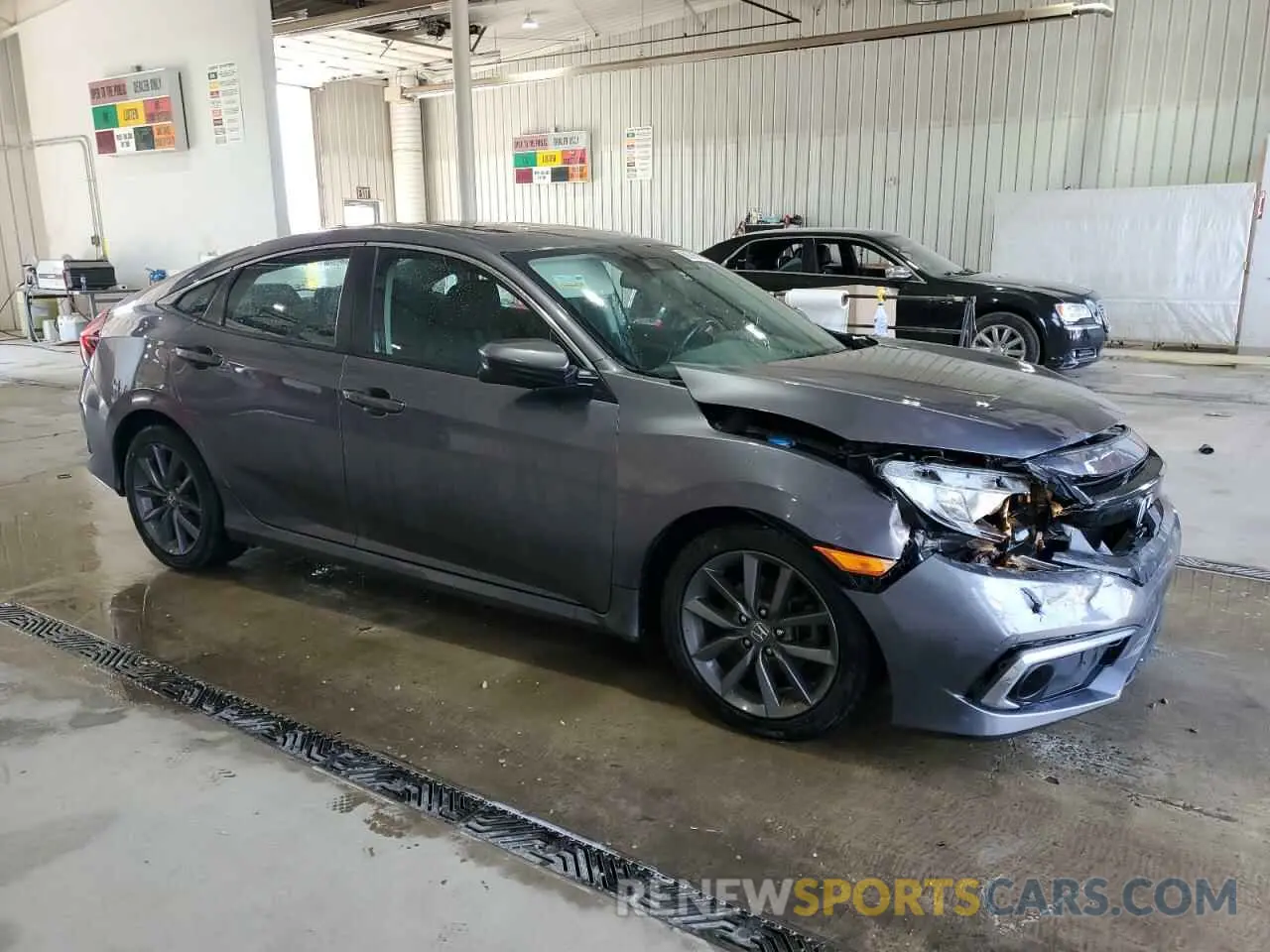 4 Photograph of a damaged car 19XFC1F34LE210363 HONDA CIVIC 2020