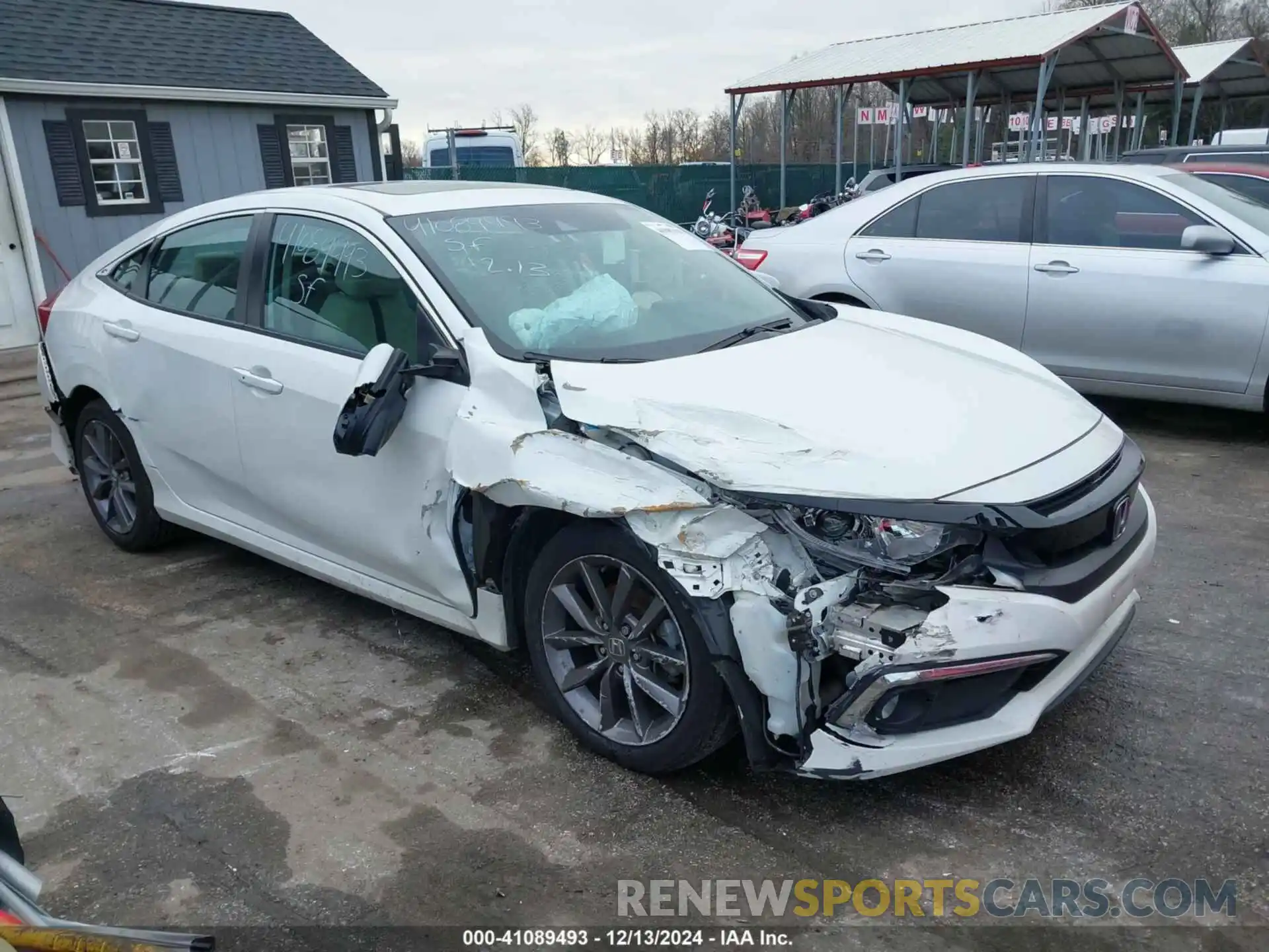 1 Photograph of a damaged car 19XFC1F34LE212310 HONDA CIVIC 2020