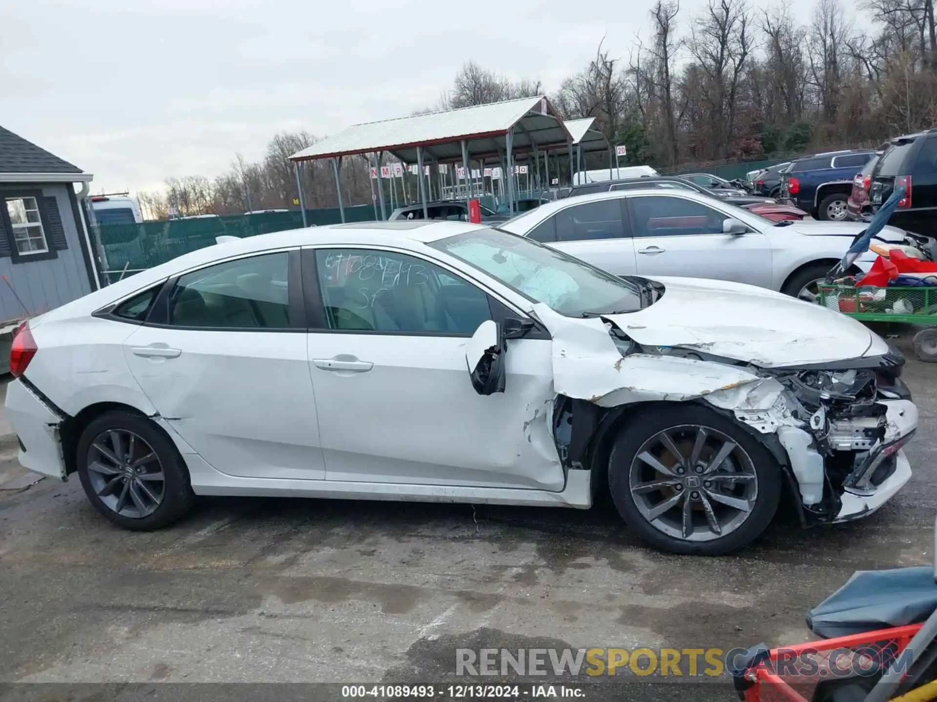 13 Photograph of a damaged car 19XFC1F34LE212310 HONDA CIVIC 2020