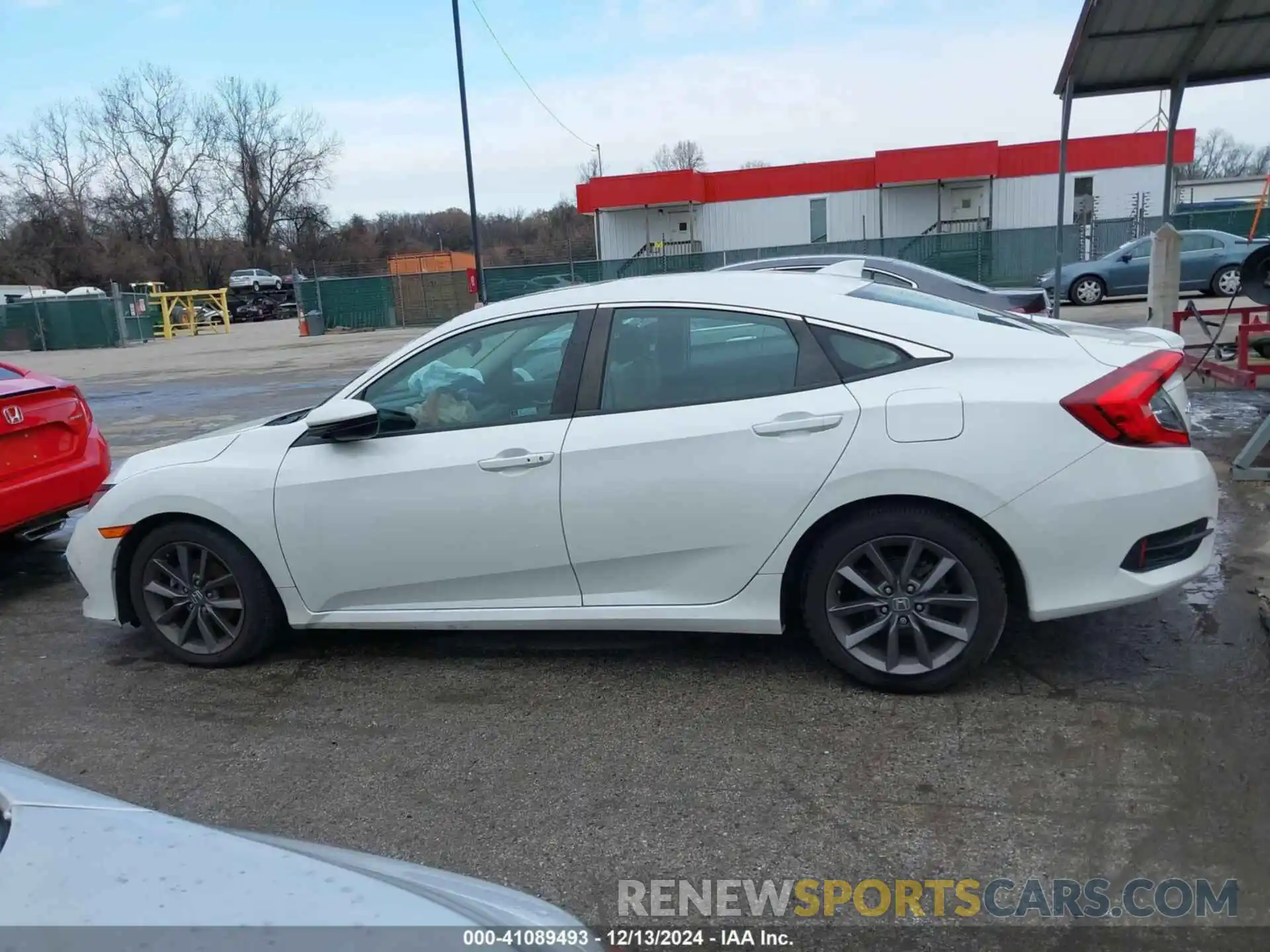 14 Photograph of a damaged car 19XFC1F34LE212310 HONDA CIVIC 2020