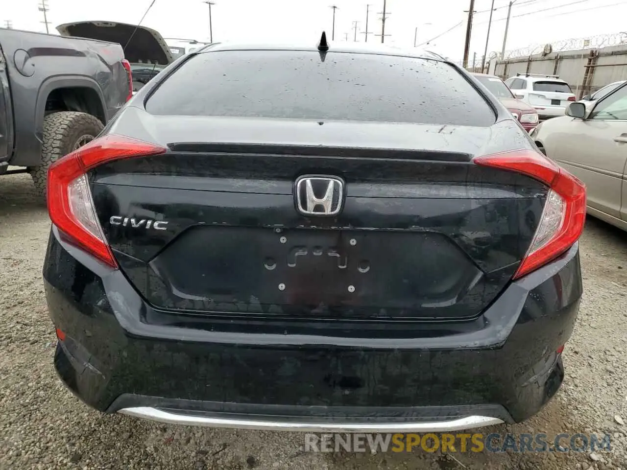 6 Photograph of a damaged car 19XFC1F34LE220391 HONDA CIVIC 2020
