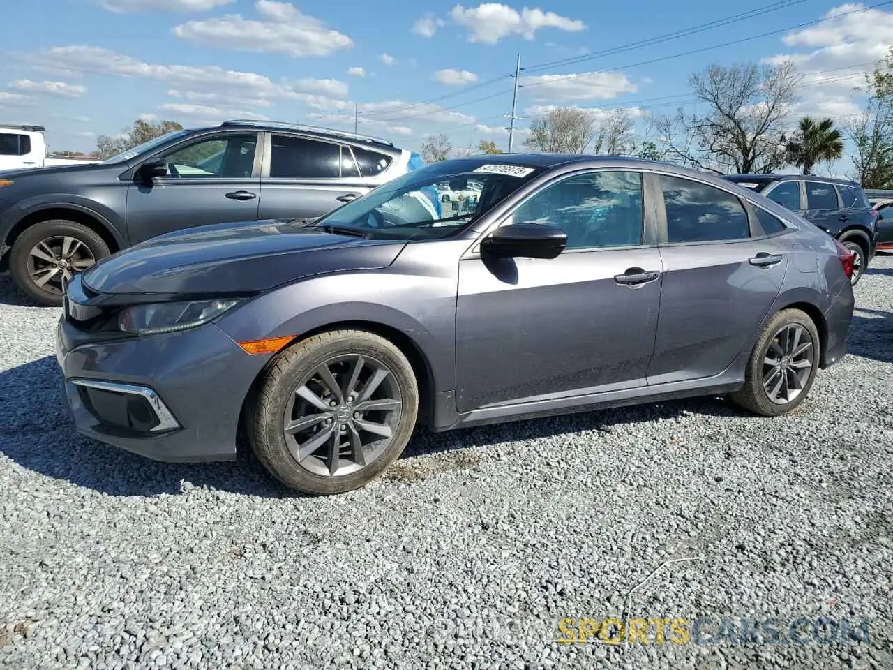 1 Photograph of a damaged car 19XFC1F35LE008826 HONDA CIVIC 2020