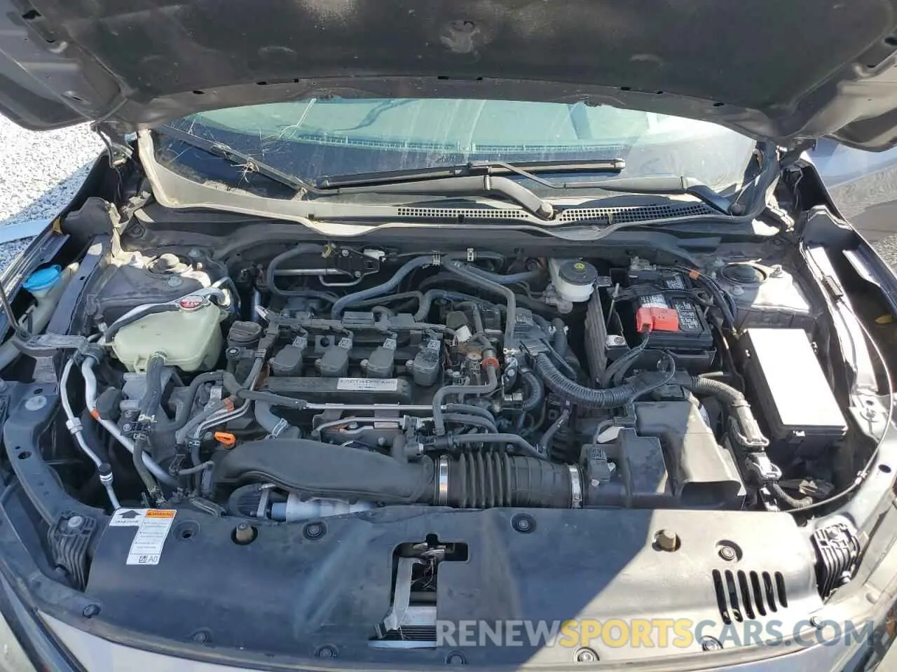 11 Photograph of a damaged car 19XFC1F35LE008826 HONDA CIVIC 2020
