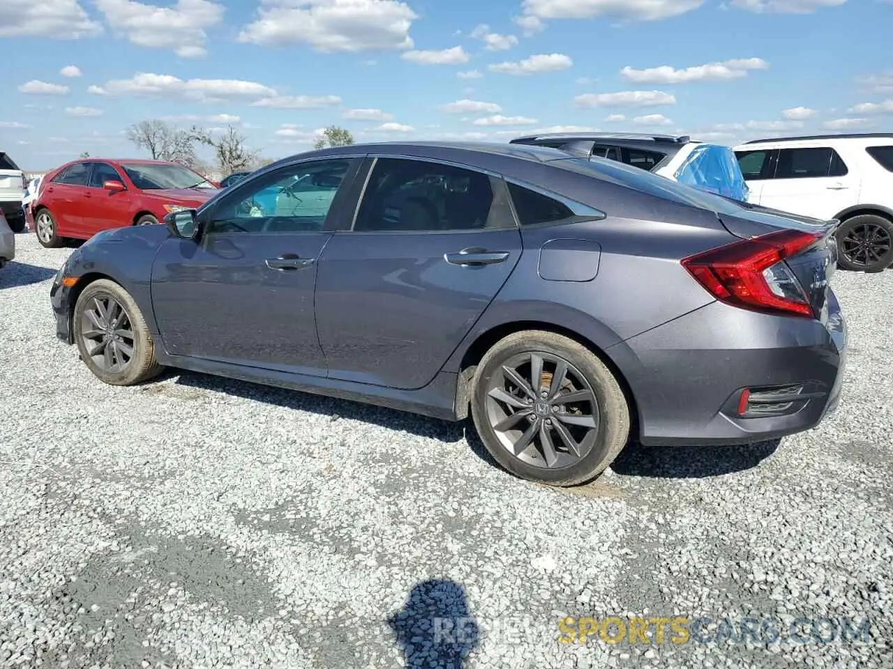 2 Photograph of a damaged car 19XFC1F35LE008826 HONDA CIVIC 2020