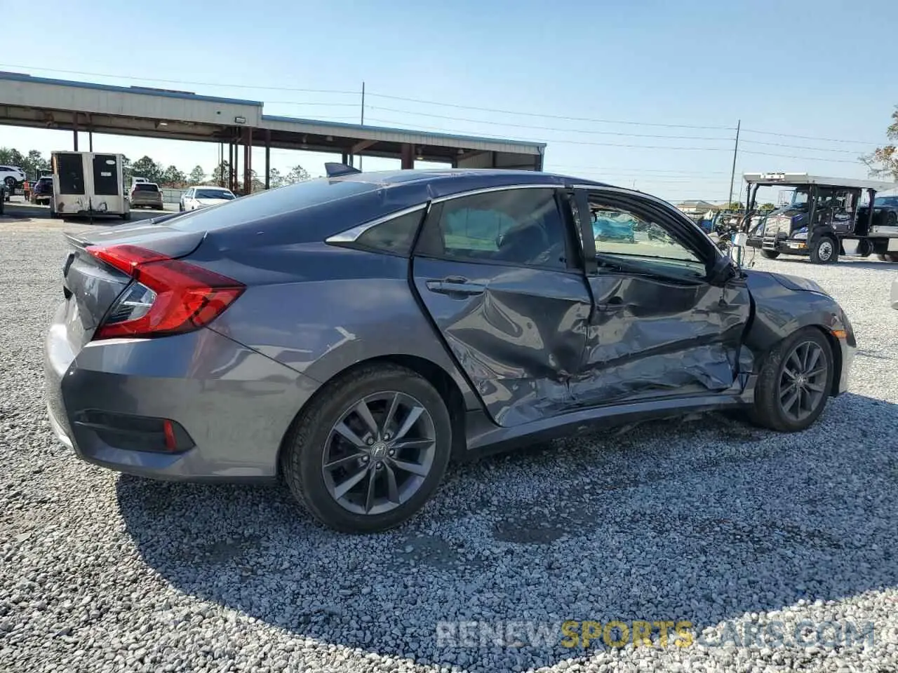 3 Photograph of a damaged car 19XFC1F35LE008826 HONDA CIVIC 2020