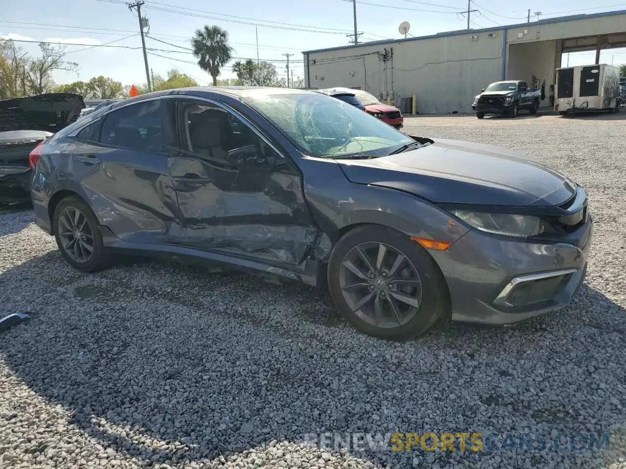 4 Photograph of a damaged car 19XFC1F35LE008826 HONDA CIVIC 2020