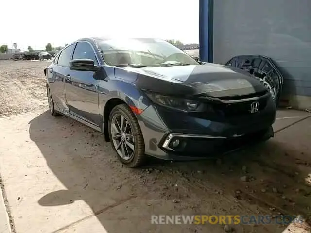 10 Photograph of a damaged car 19XFC1F35LE015341 HONDA CIVIC 2020