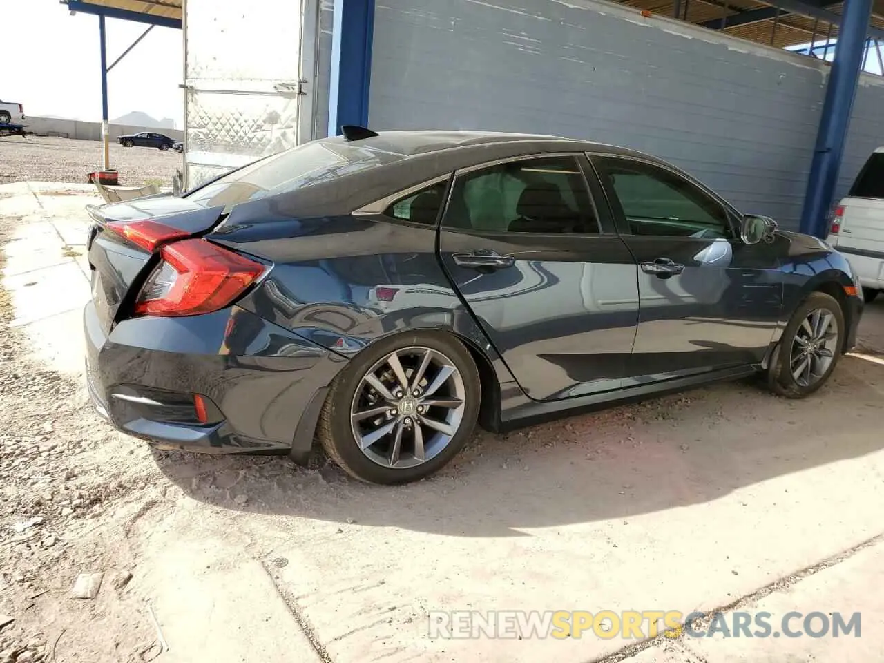 3 Photograph of a damaged car 19XFC1F35LE015341 HONDA CIVIC 2020
