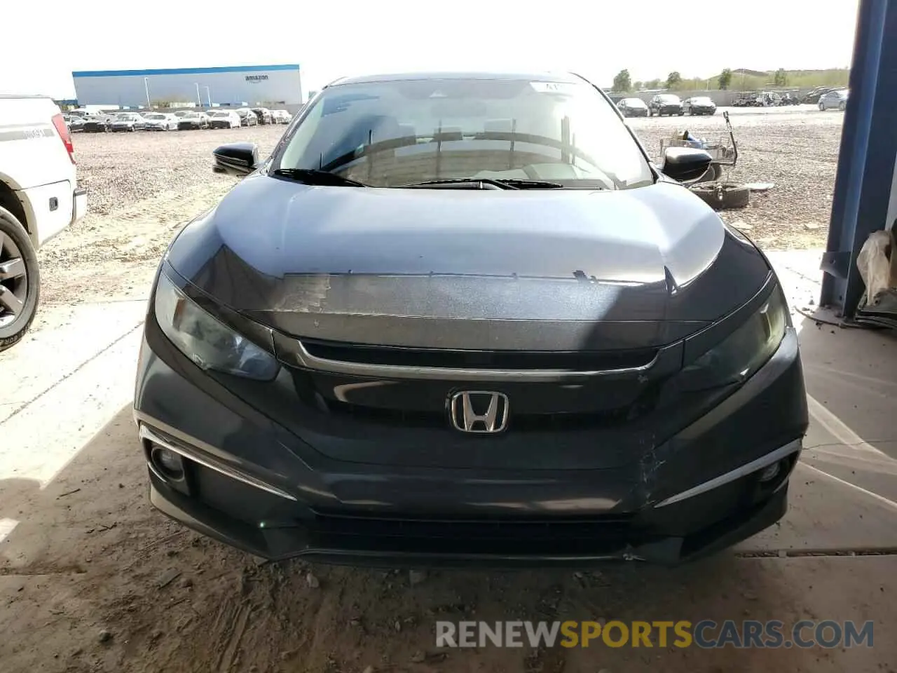 5 Photograph of a damaged car 19XFC1F35LE015341 HONDA CIVIC 2020