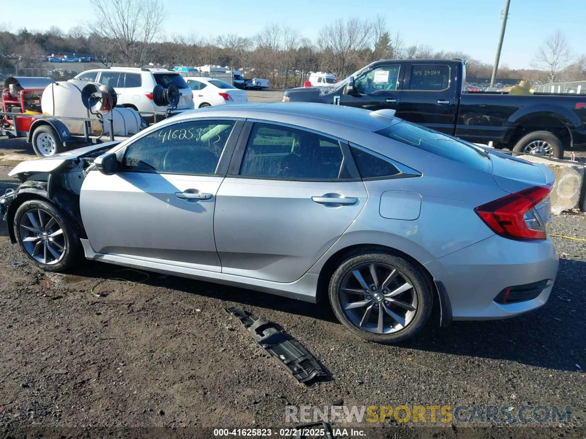 14 Photograph of a damaged car 19XFC1F35LE018532 HONDA CIVIC 2020