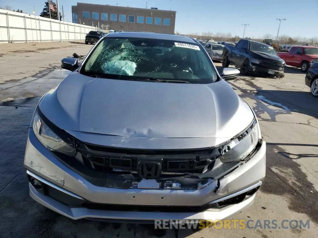 5 Photograph of a damaged car 19XFC1F35LE024301 HONDA CIVIC 2020