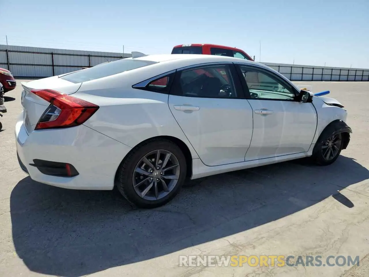 3 Photograph of a damaged car 19XFC1F35LE218181 HONDA CIVIC 2020