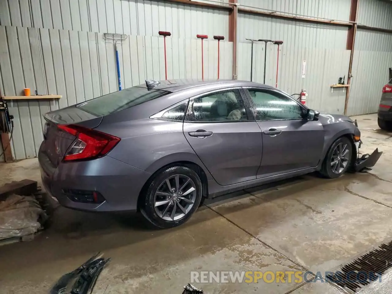 3 Photograph of a damaged car 19XFC1F35LE221582 HONDA CIVIC 2020