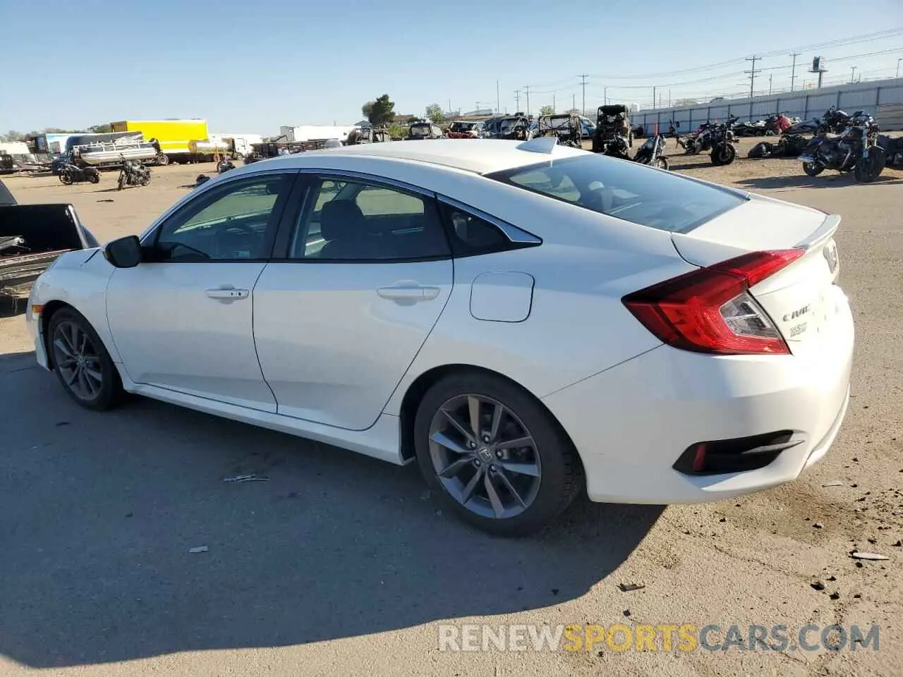 2 Photograph of a damaged car 19XFC1F36LE007037 HONDA CIVIC 2020