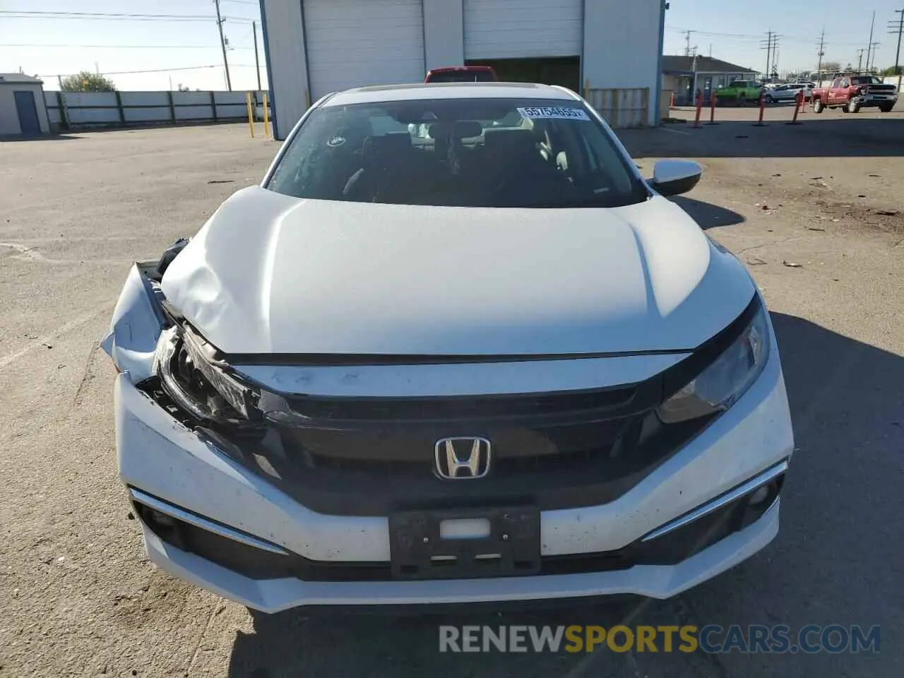 5 Photograph of a damaged car 19XFC1F36LE007037 HONDA CIVIC 2020