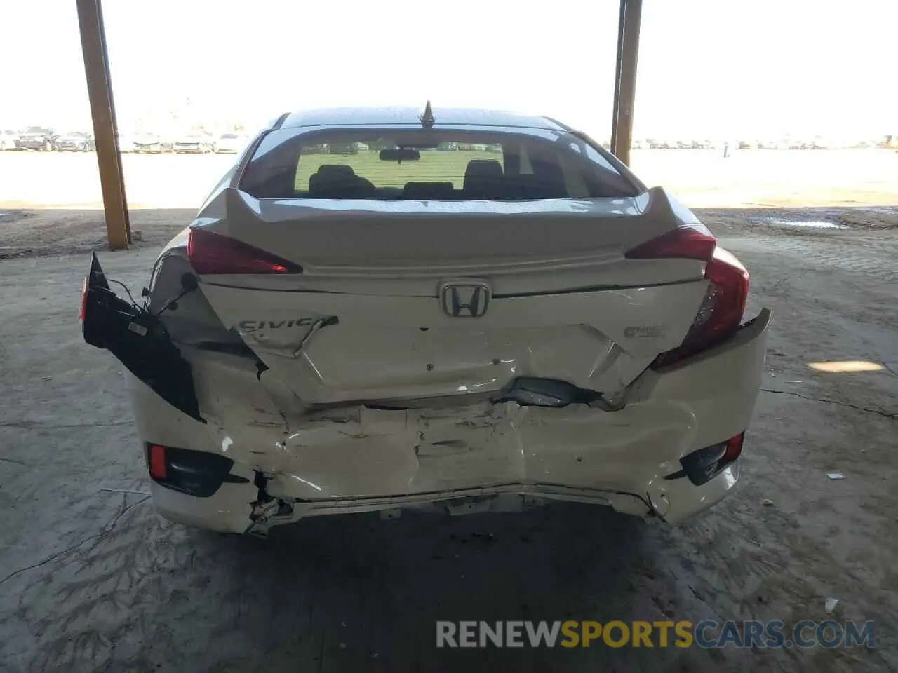 6 Photograph of a damaged car 19XFC1F36LE008642 HONDA CIVIC 2020