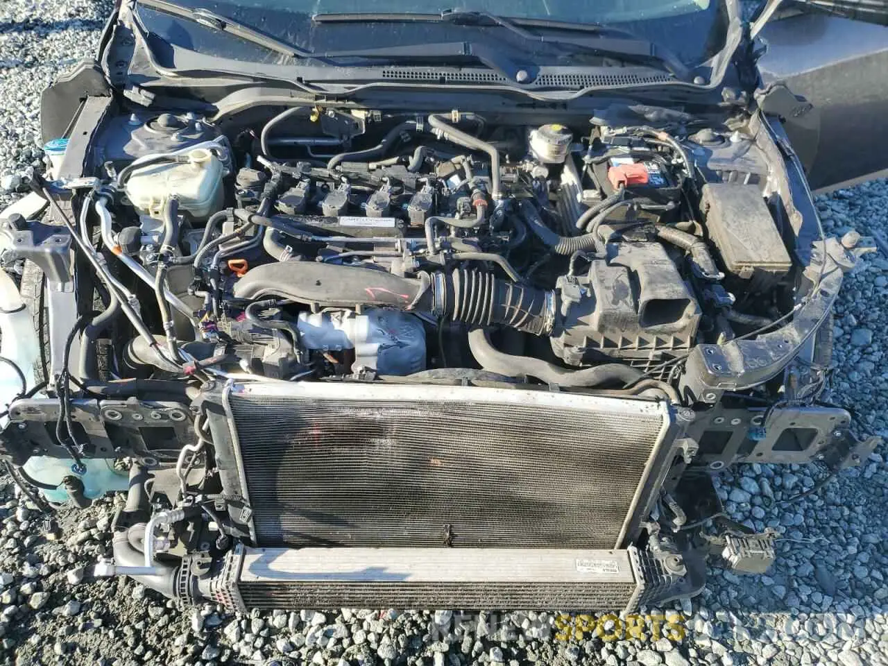 11 Photograph of a damaged car 19XFC1F36LE011850 HONDA CIVIC 2020