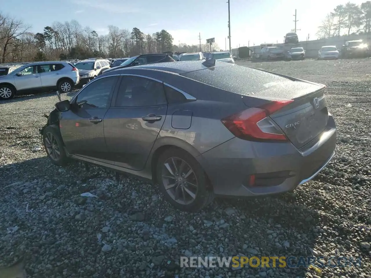 2 Photograph of a damaged car 19XFC1F36LE011850 HONDA CIVIC 2020