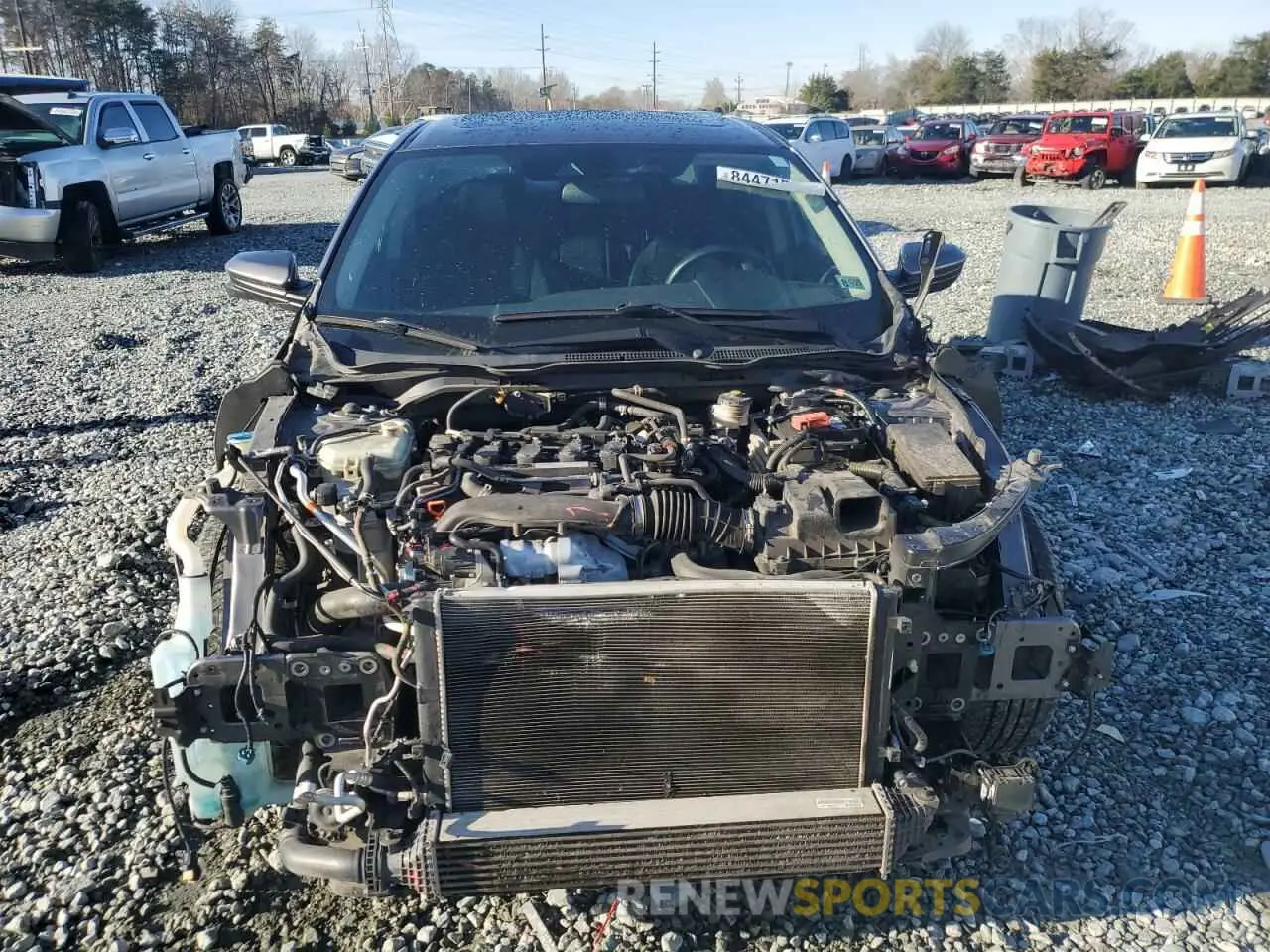 5 Photograph of a damaged car 19XFC1F36LE011850 HONDA CIVIC 2020