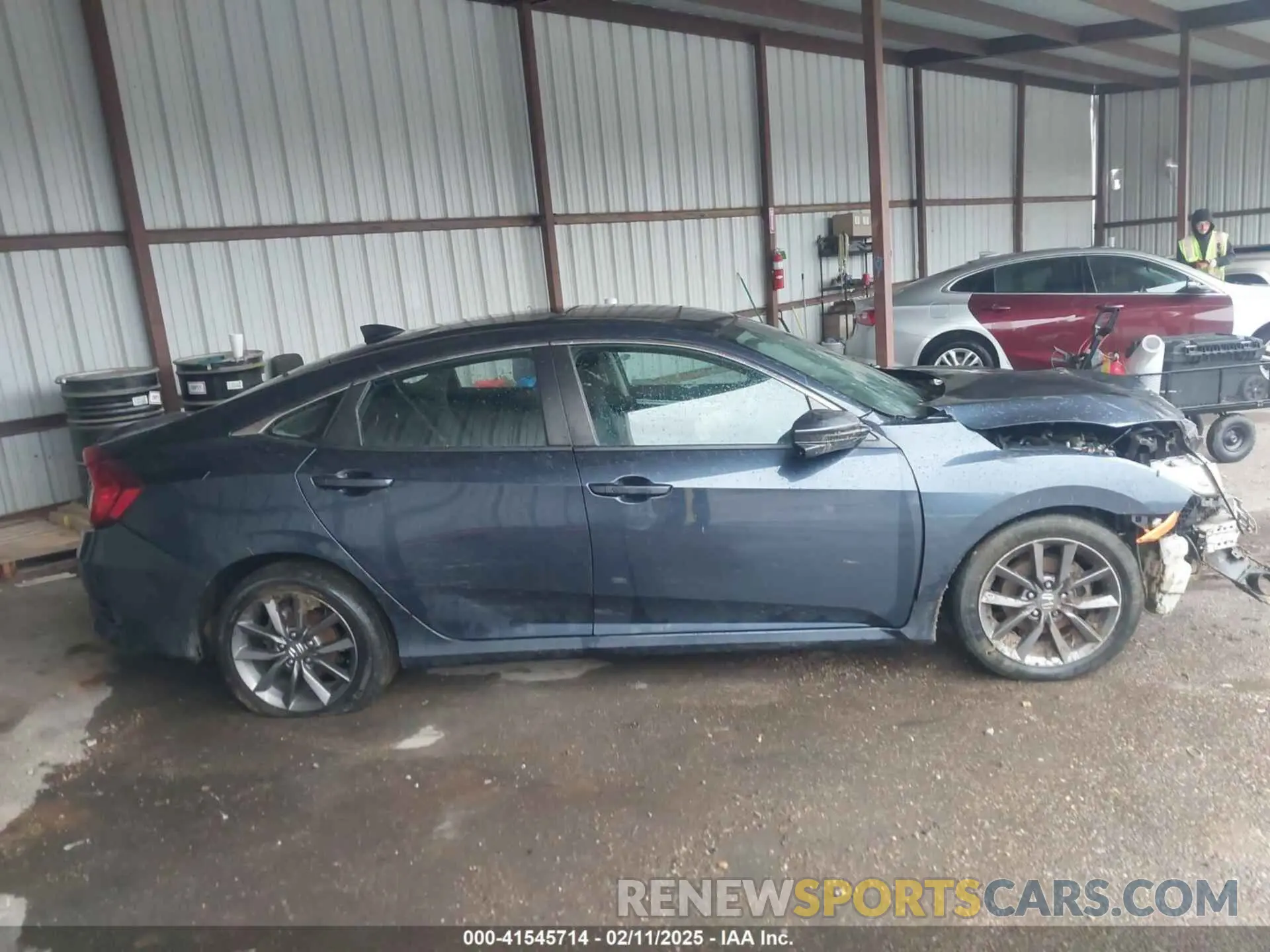 14 Photograph of a damaged car 19XFC1F36LE019124 HONDA CIVIC 2020