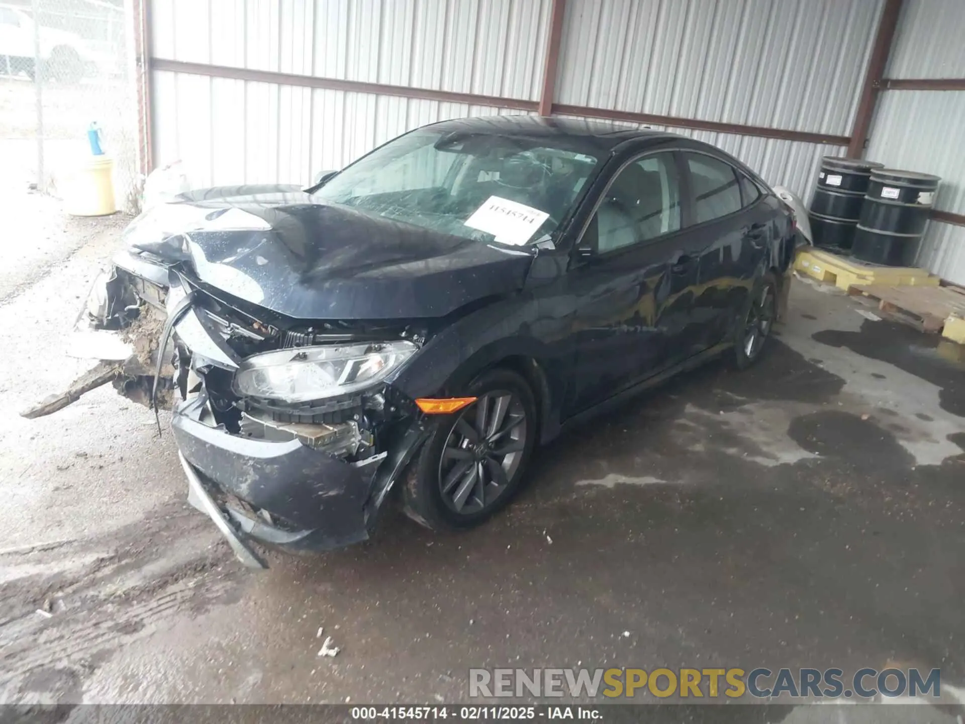 2 Photograph of a damaged car 19XFC1F36LE019124 HONDA CIVIC 2020