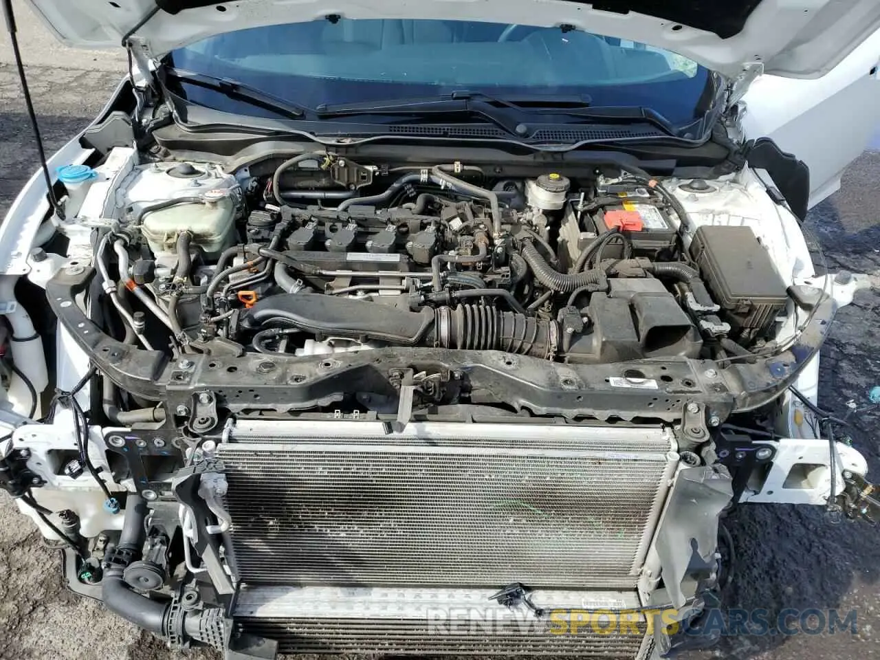 11 Photograph of a damaged car 19XFC1F36LE202927 HONDA CIVIC 2020