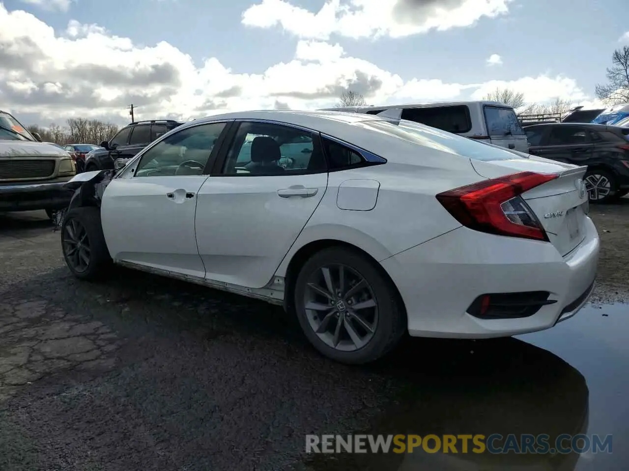 2 Photograph of a damaged car 19XFC1F36LE202927 HONDA CIVIC 2020