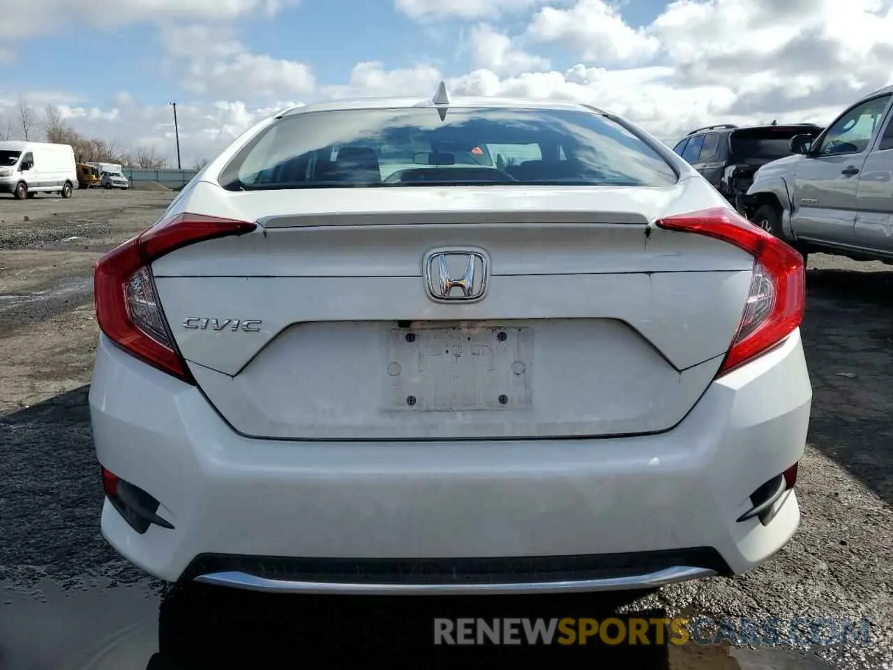 6 Photograph of a damaged car 19XFC1F36LE202927 HONDA CIVIC 2020