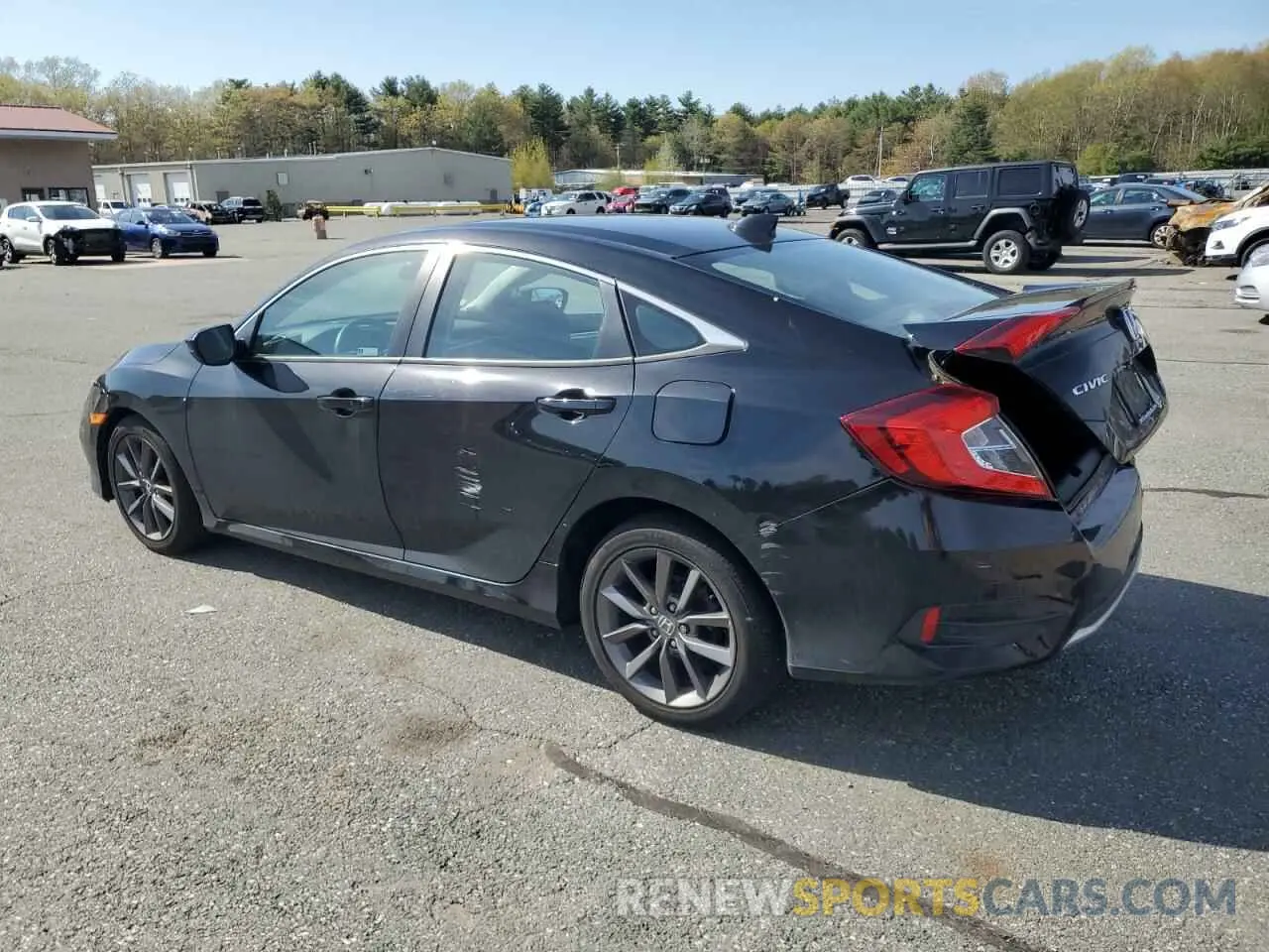 2 Photograph of a damaged car 19XFC1F36LE217105 HONDA CIVIC 2020