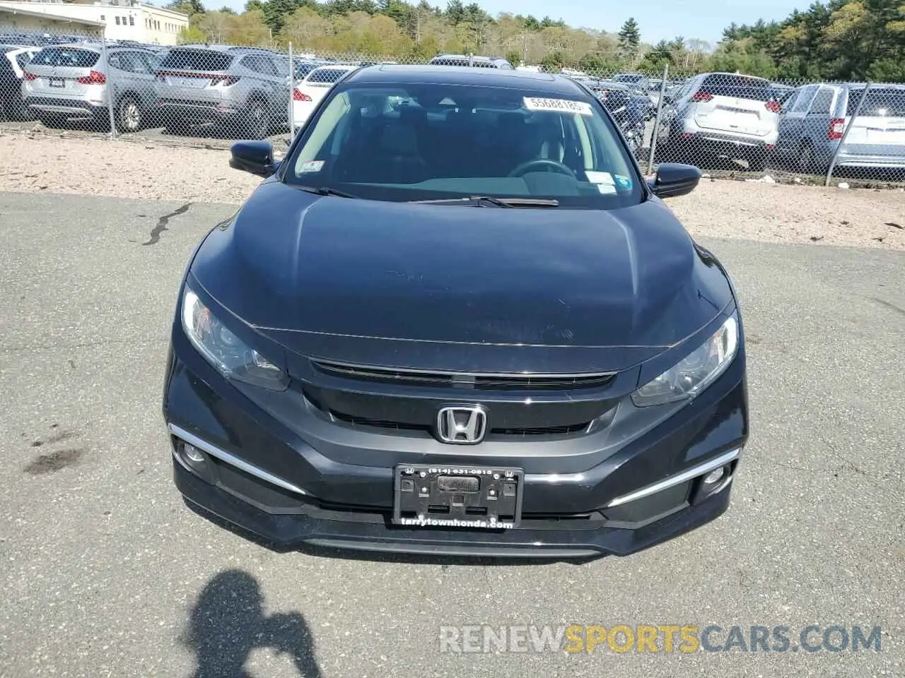5 Photograph of a damaged car 19XFC1F36LE217105 HONDA CIVIC 2020