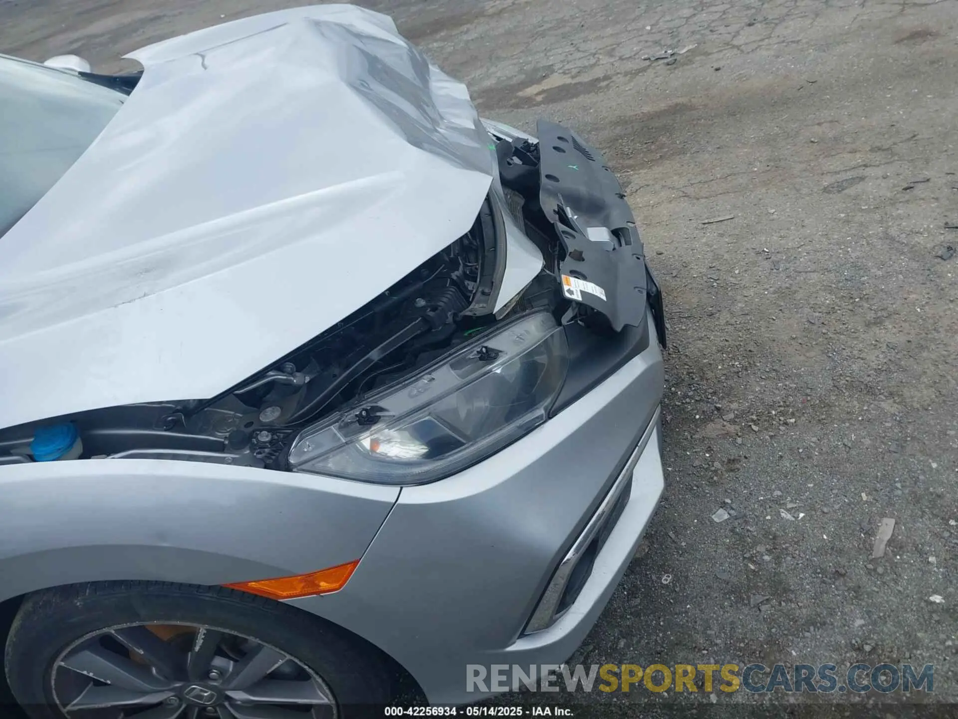 6 Photograph of a damaged car 19XFC1F37LE010982 HONDA CIVIC 2020