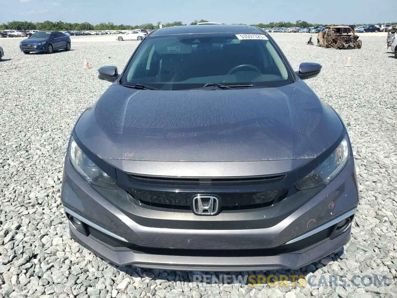 5 Photograph of a damaged car 19XFC1F37LE014465 HONDA CIVIC 2020