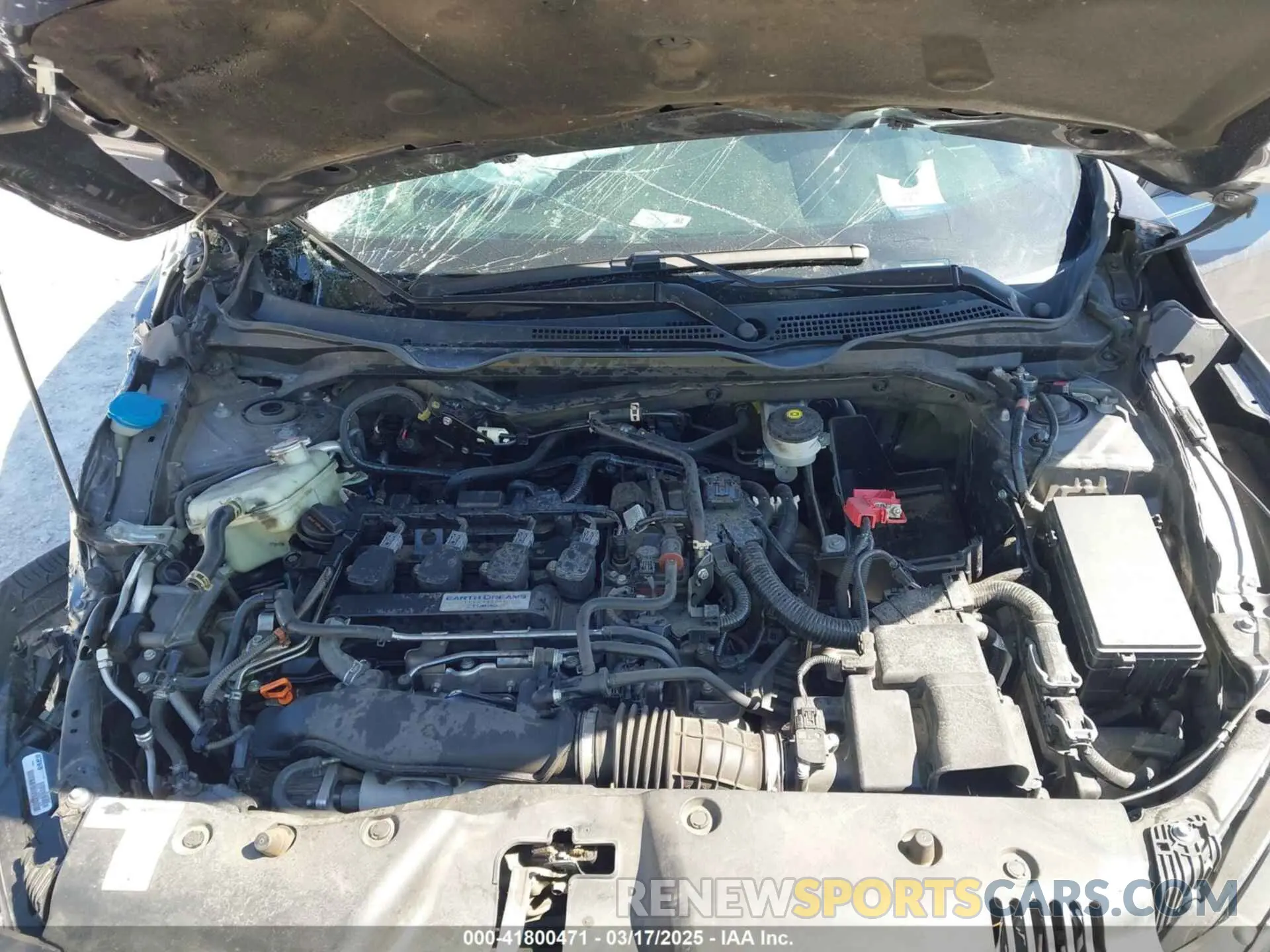 10 Photograph of a damaged car 19XFC1F37LE015499 HONDA CIVIC 2020