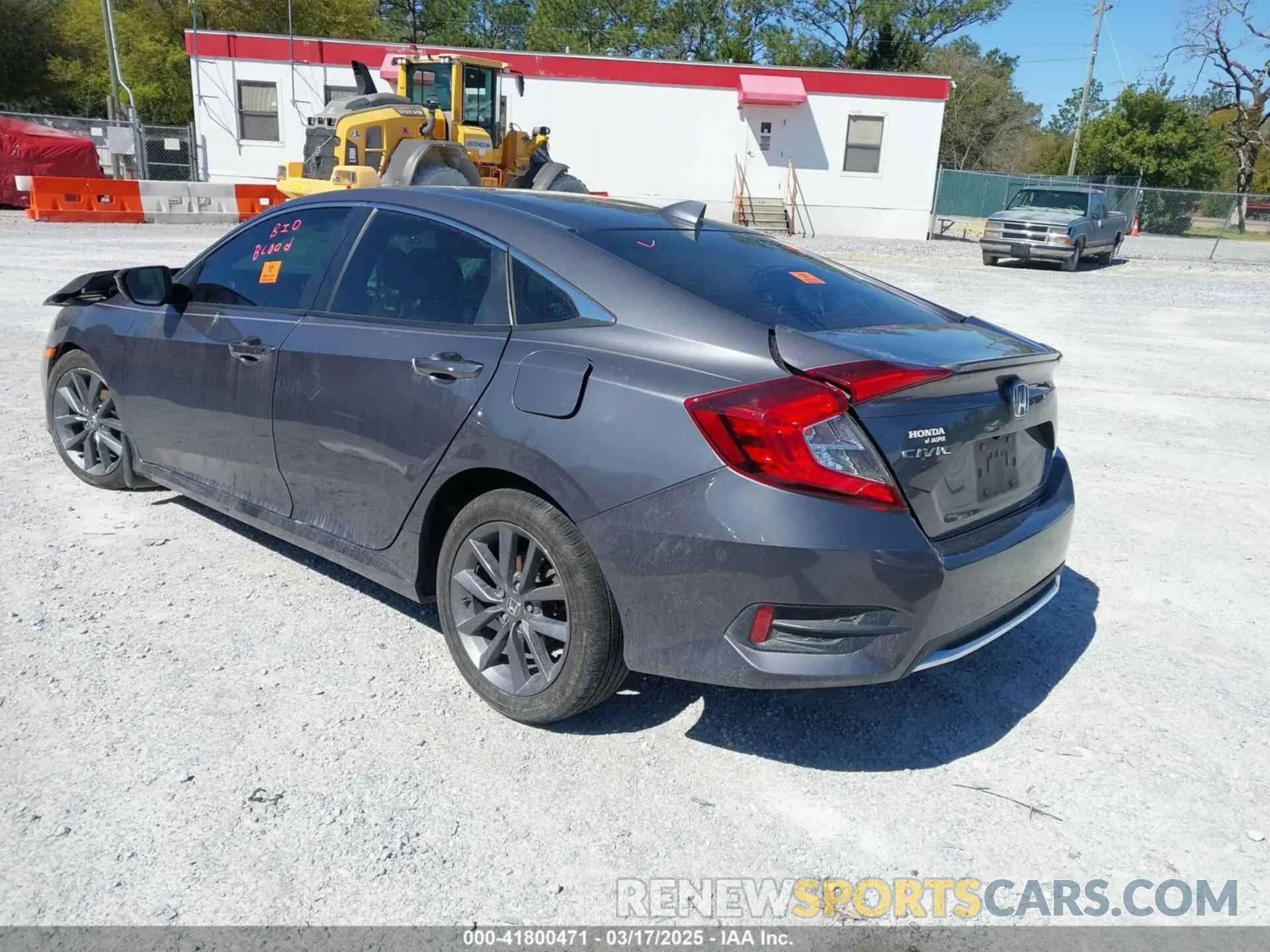 3 Photograph of a damaged car 19XFC1F37LE015499 HONDA CIVIC 2020