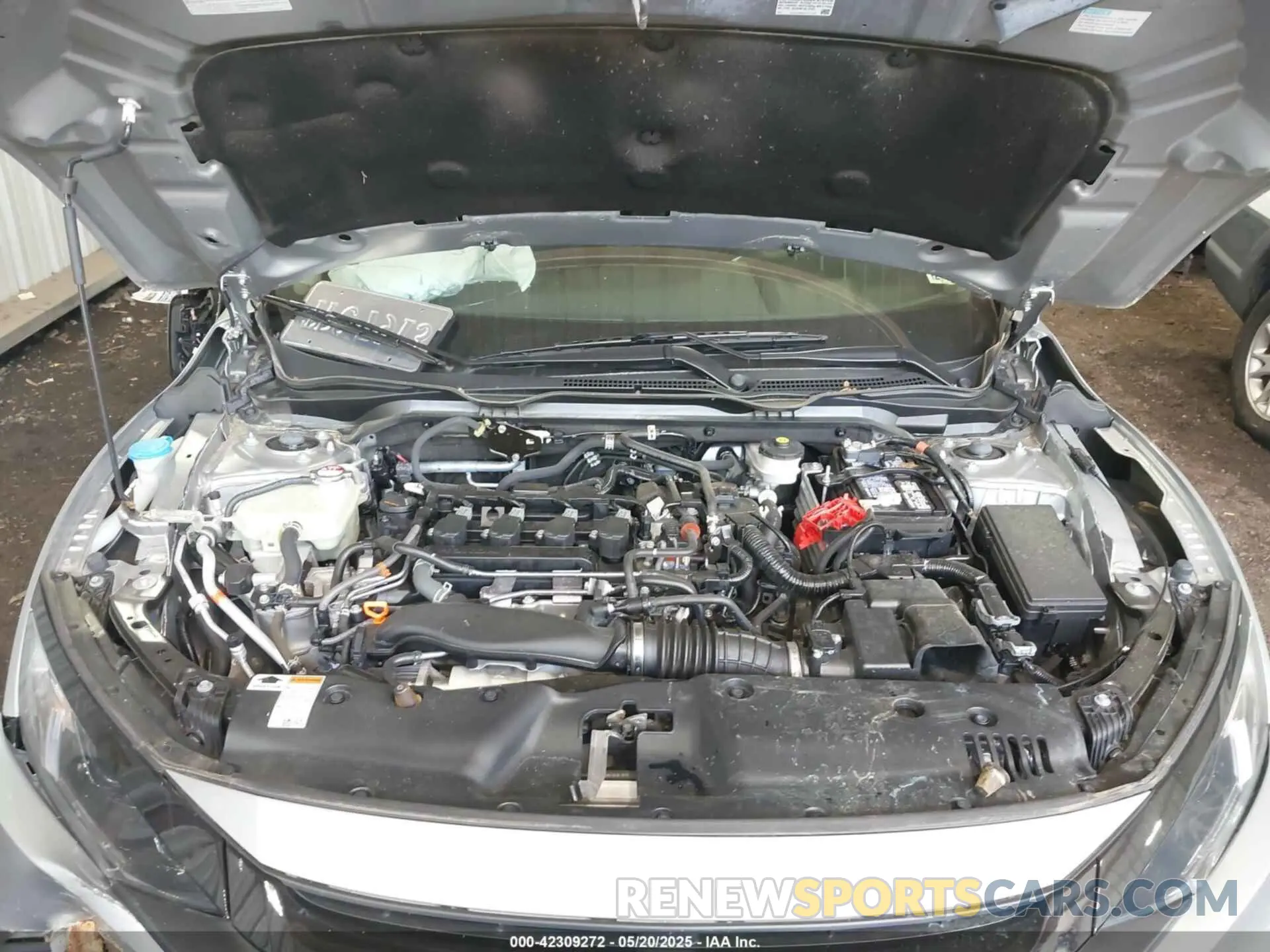 10 Photograph of a damaged car 19XFC1F37LE024476 HONDA CIVIC 2020