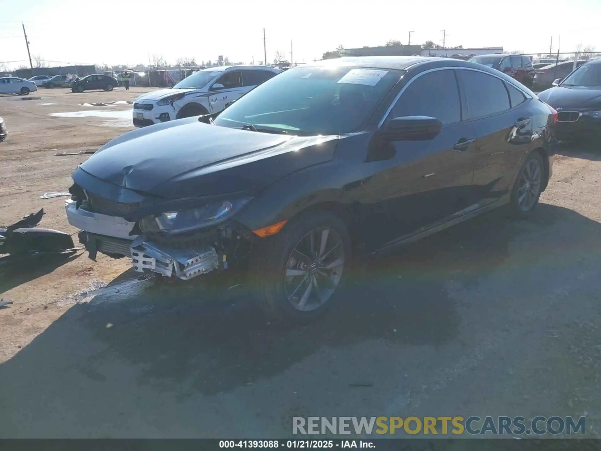 2 Photograph of a damaged car 19XFC1F37LE202788 HONDA CIVIC 2020