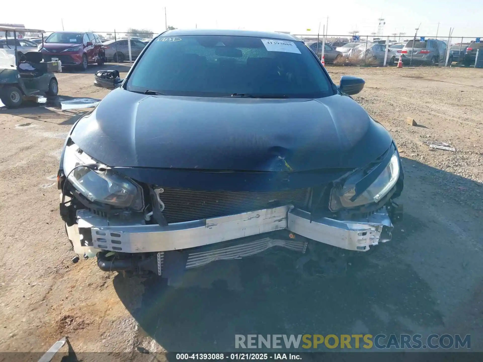 6 Photograph of a damaged car 19XFC1F37LE202788 HONDA CIVIC 2020