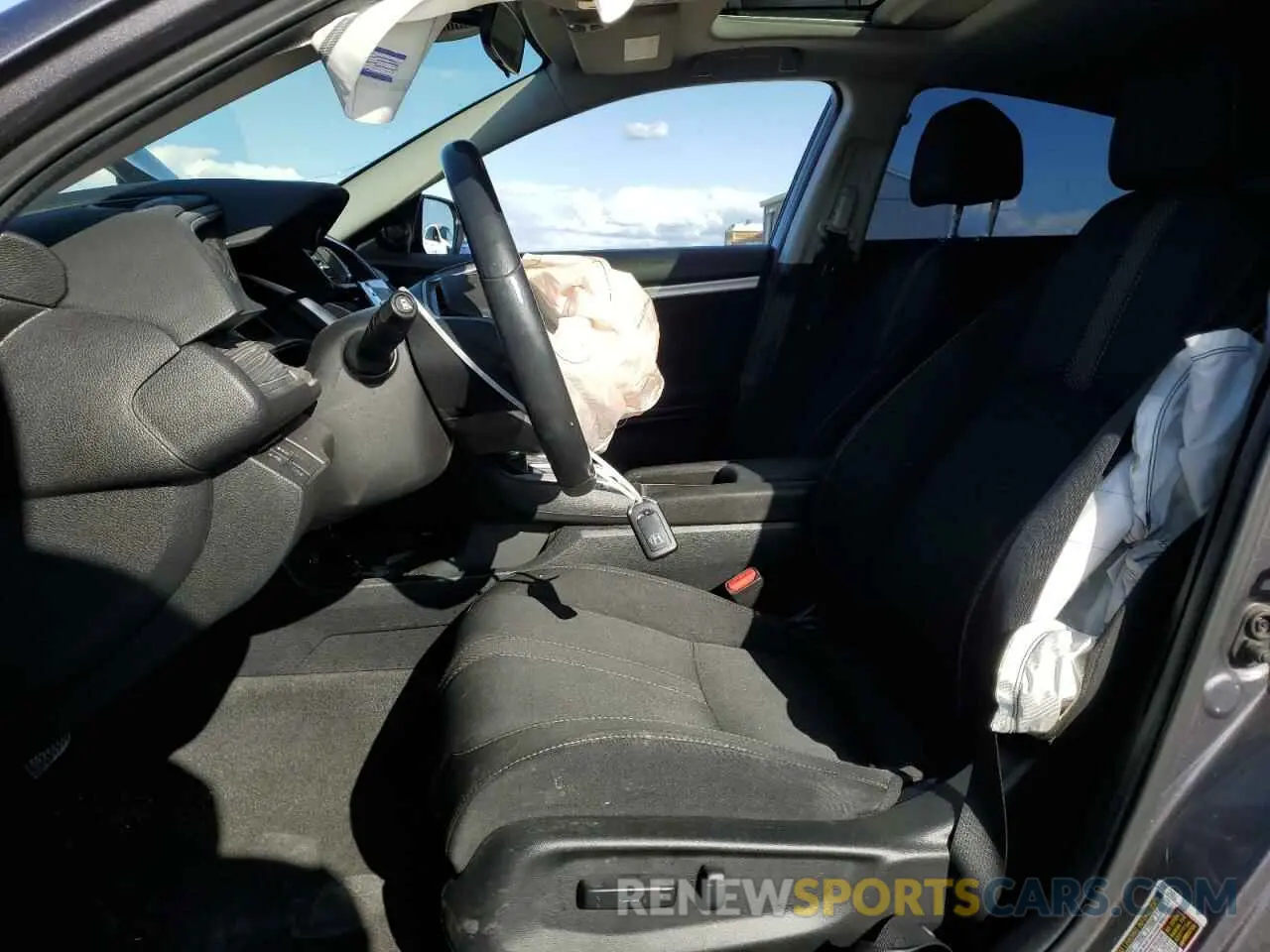 7 Photograph of a damaged car 19XFC1F37LE206615 HONDA CIVIC 2020